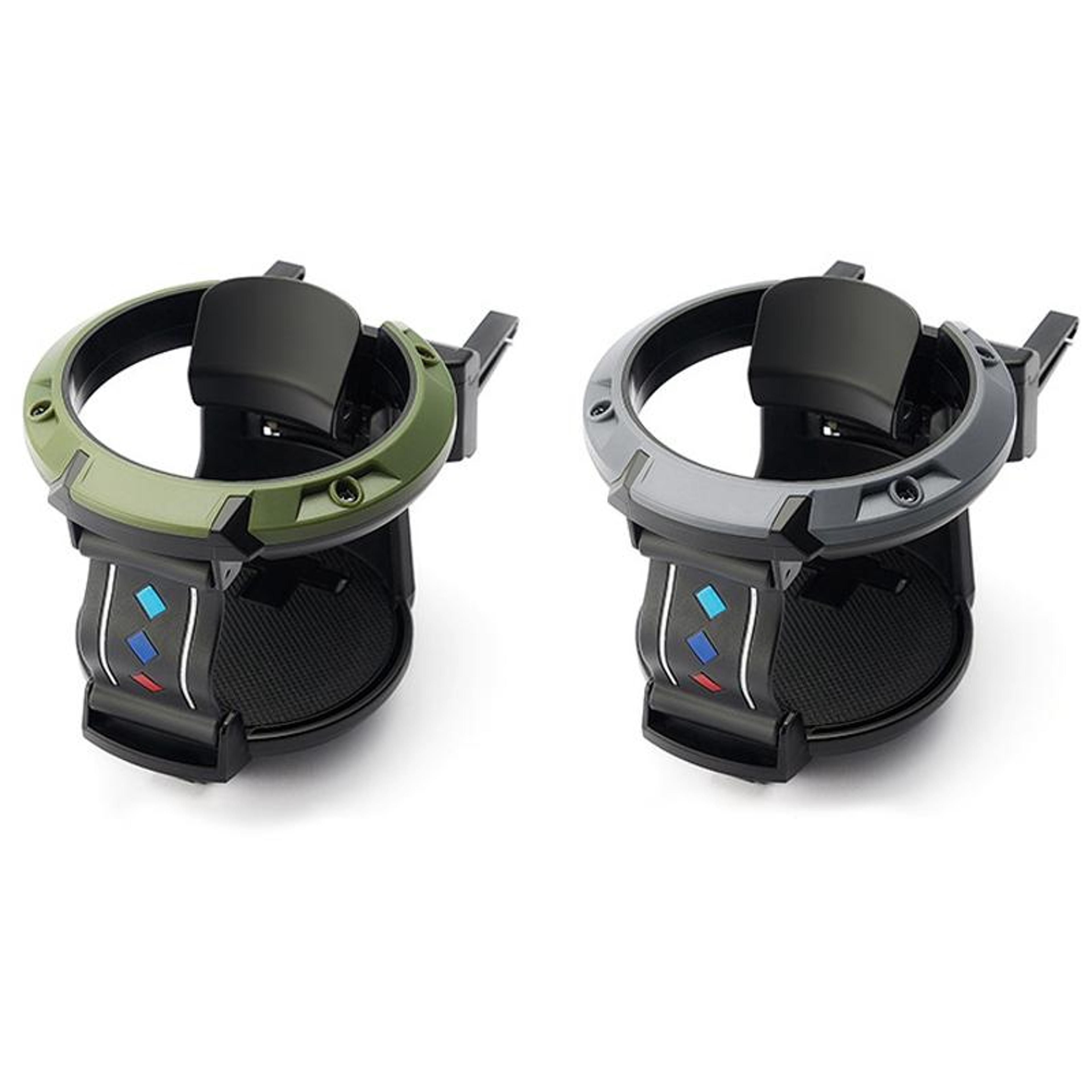 car air vent cup holder & ashtray with hook organizer for drinks & trash