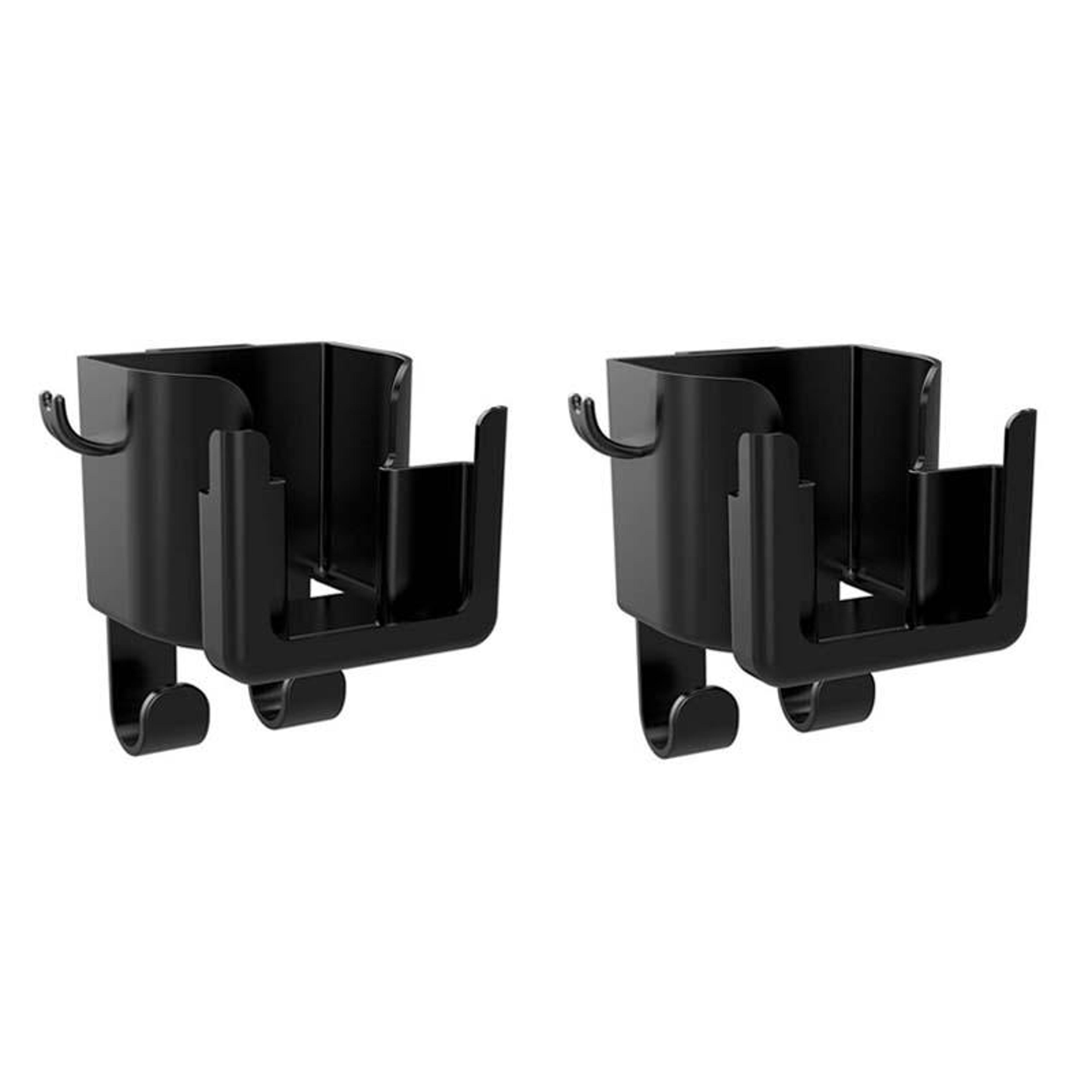 premium 2-in-1 car cup holder & backseat hook for vehicle organization
