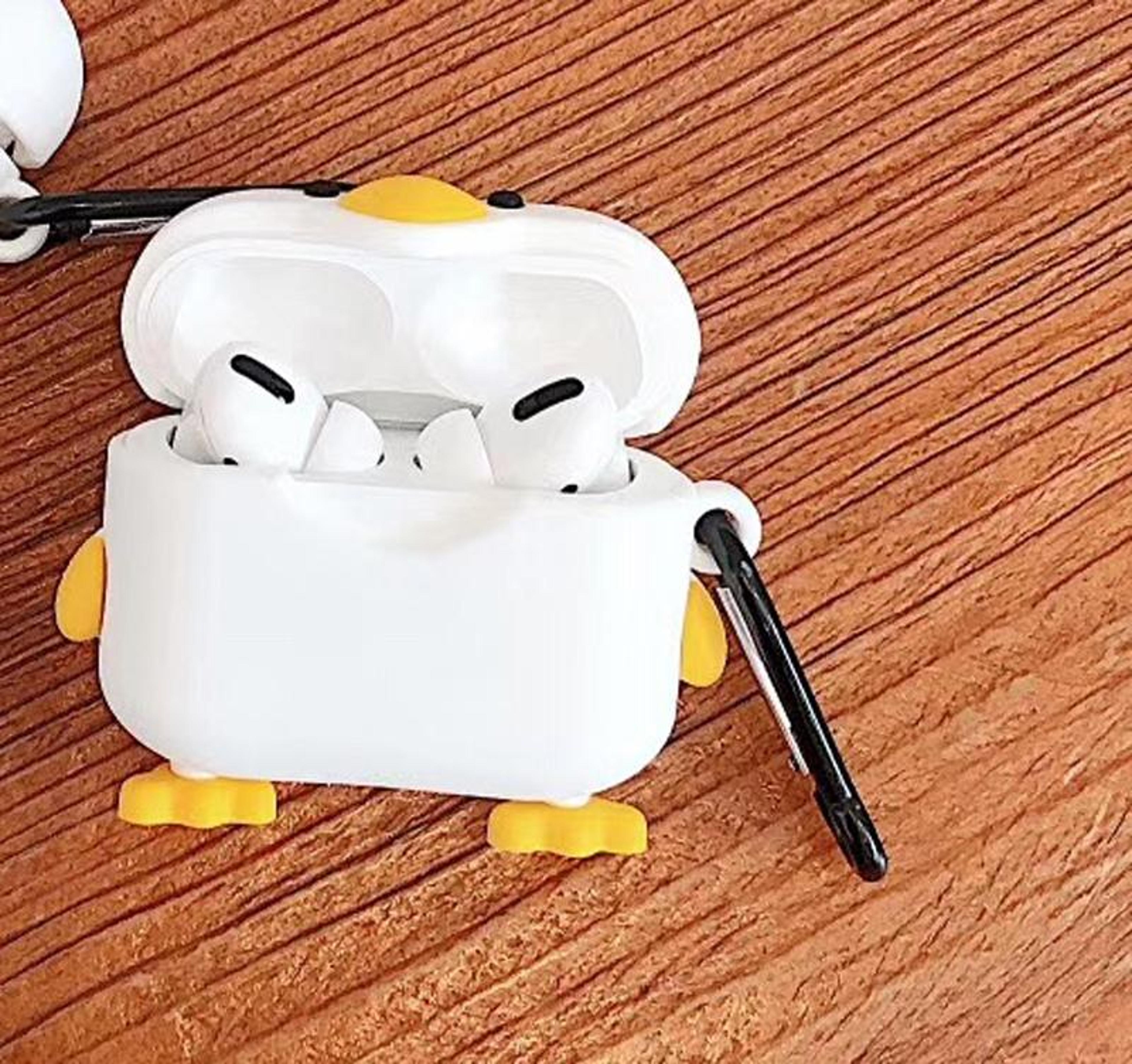 airpods pro cute duck protective case fun bluetooth headphone cover