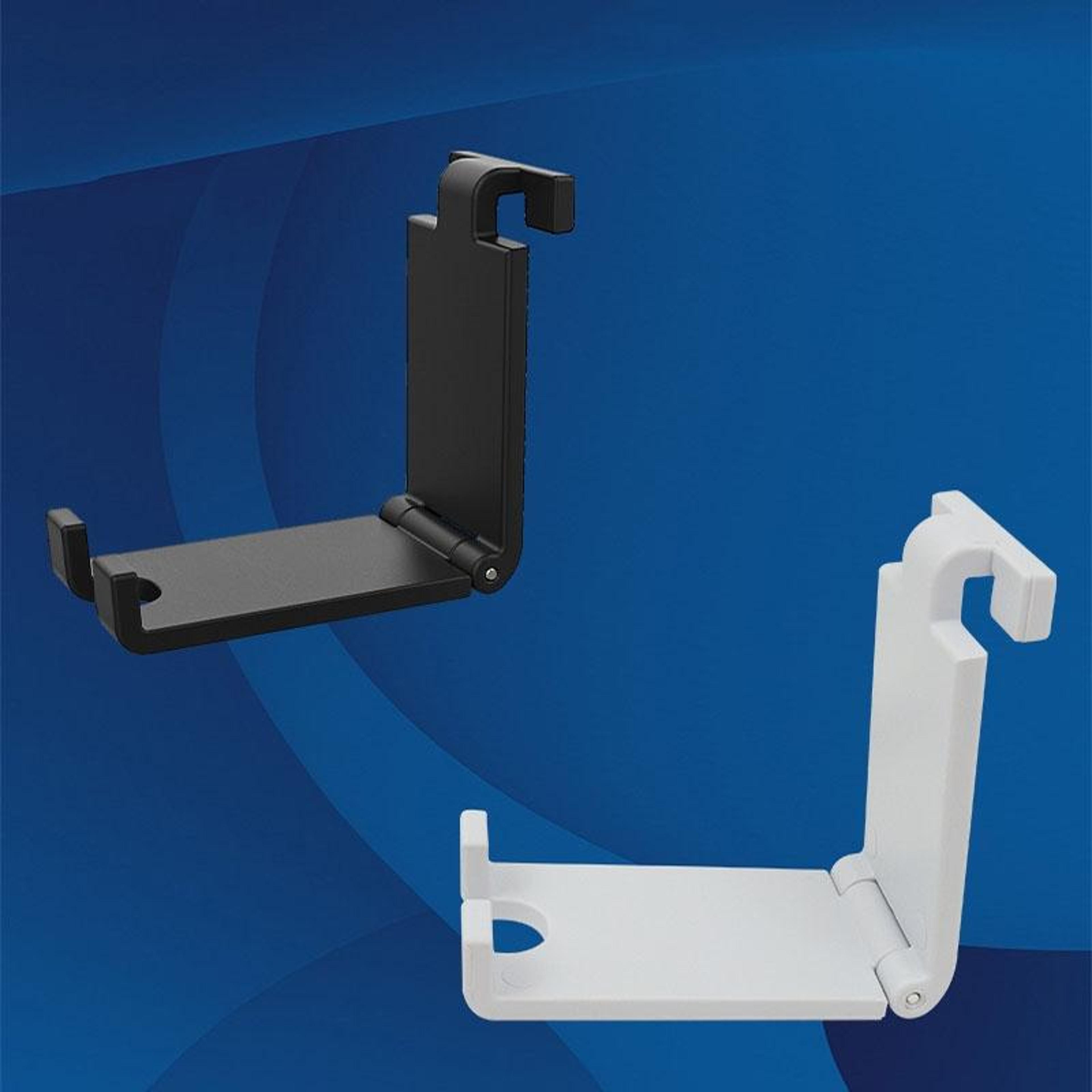 rack & gamepad hanger with headphone storage