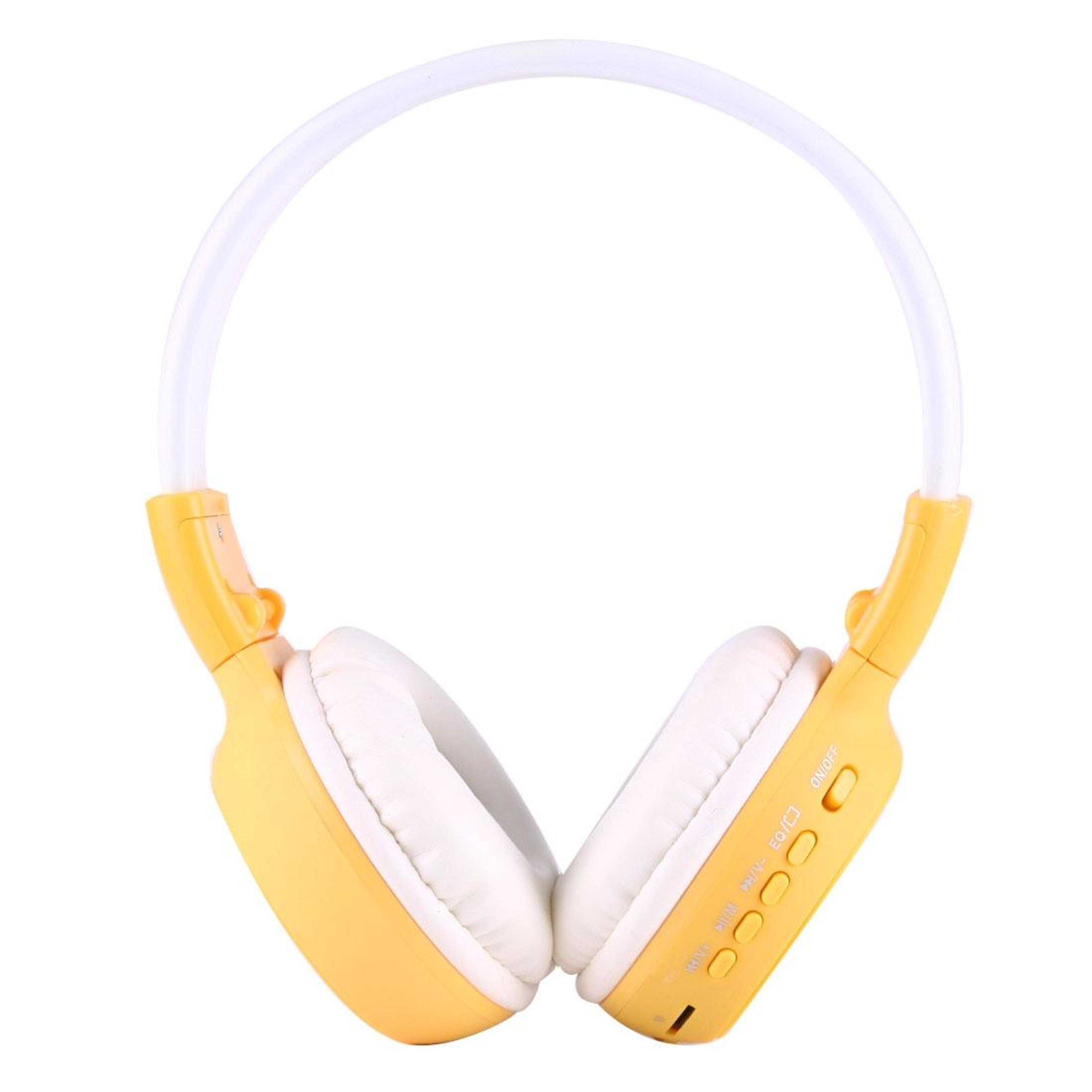 wireless hifi headphones with lcd screen & tf card slot