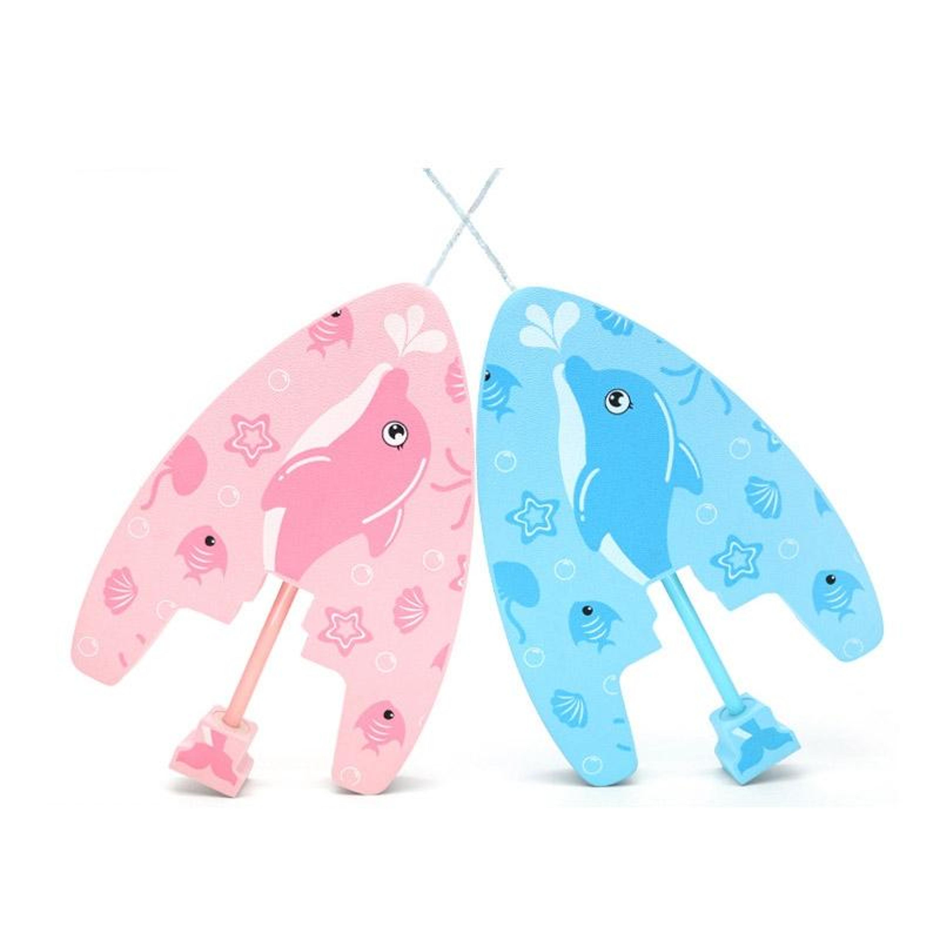 pink pull out swim kickboard for kids and adults