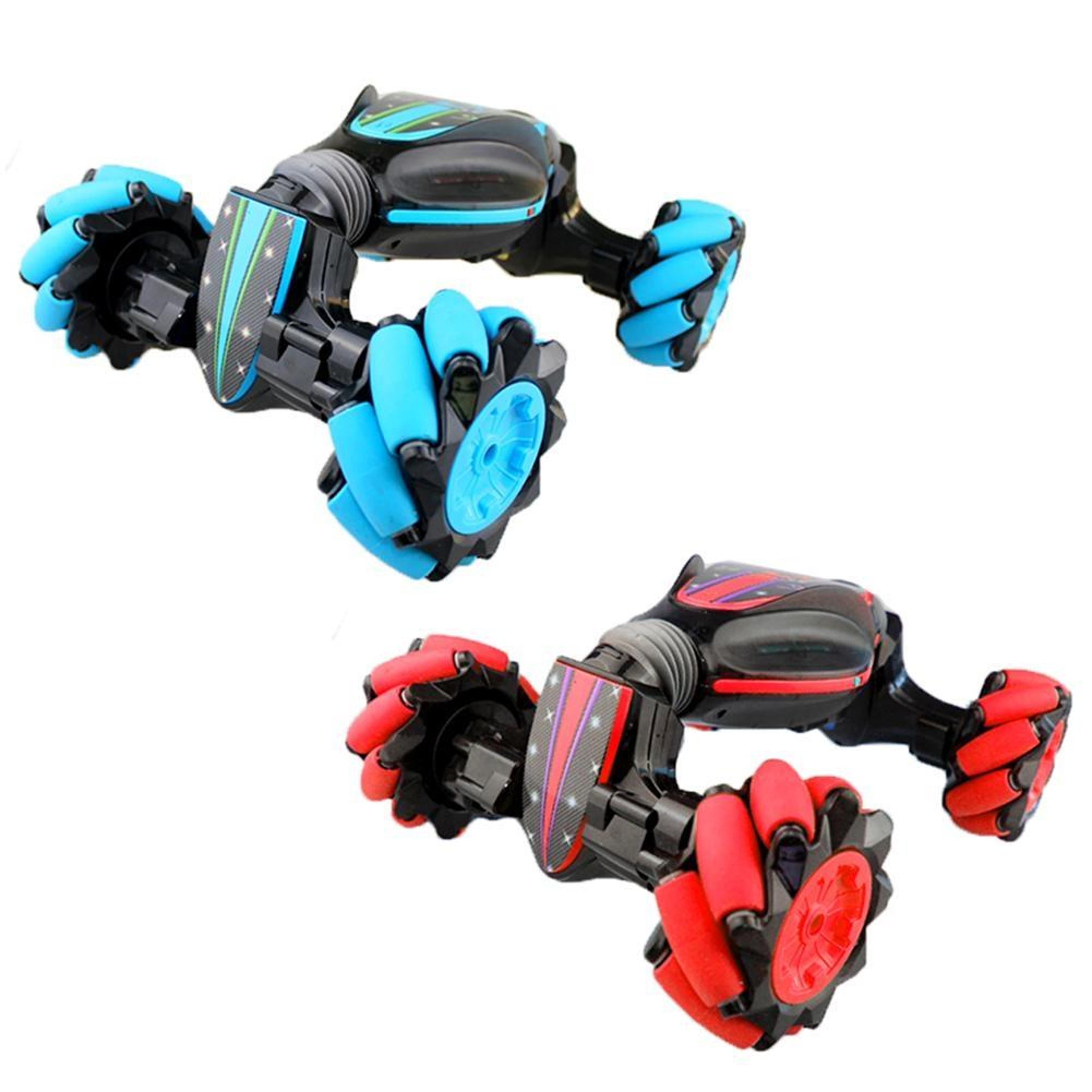 ultimate gesture sensing rc stunt car drift, dance & light up off road power