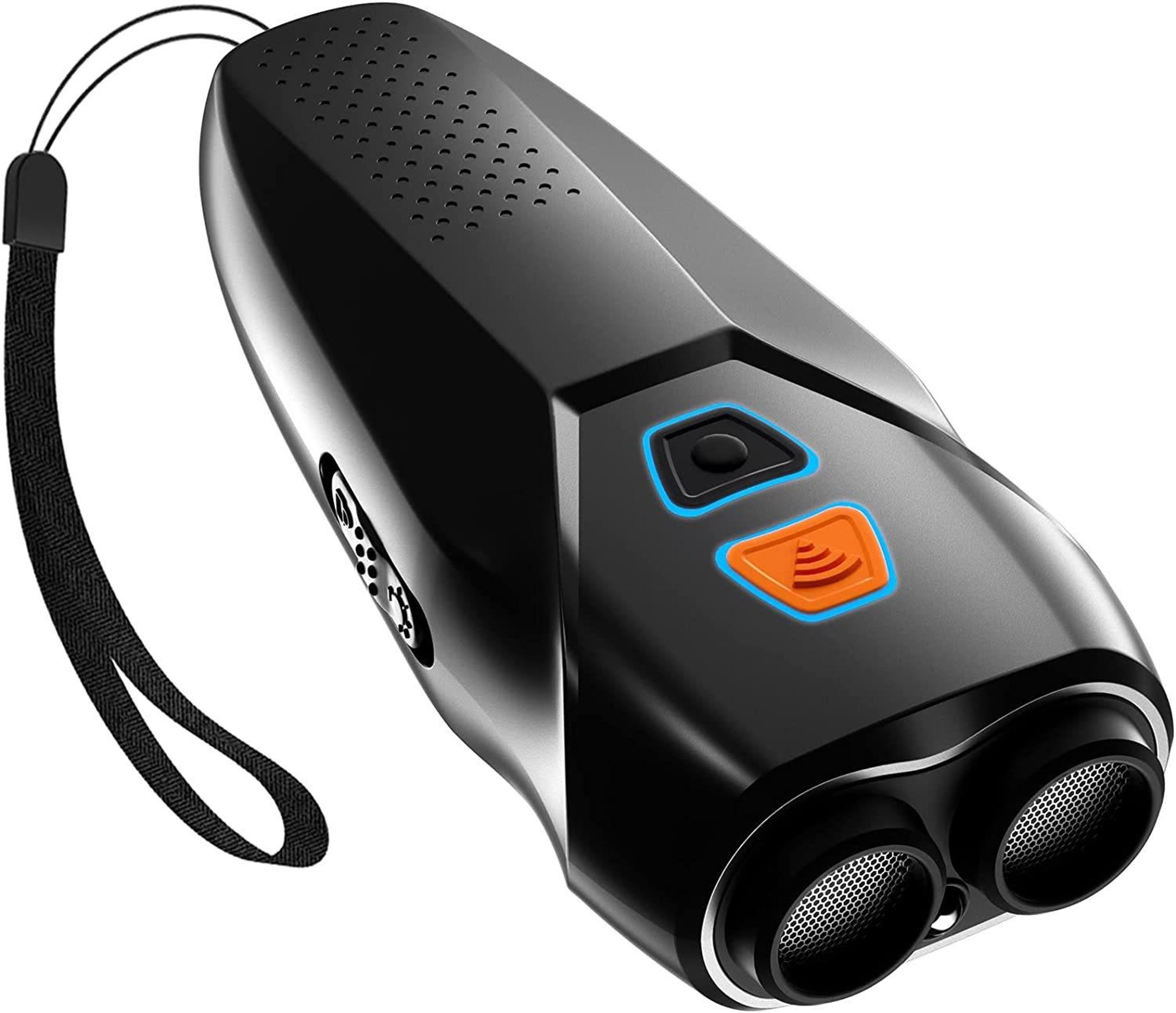 rechargeable ultrasonic dog training & bark control handheld repeller