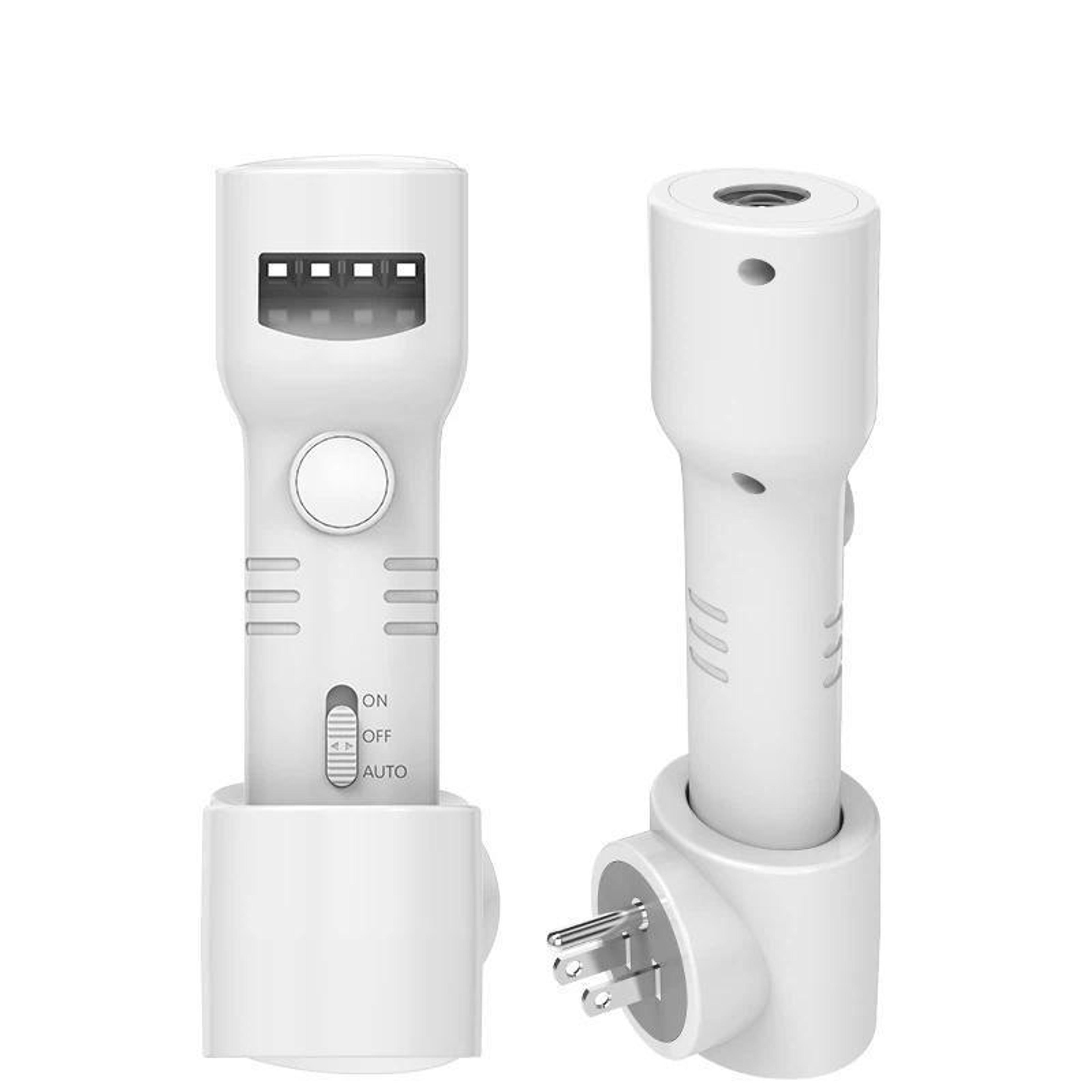 smart bedside night light with motion sensor & usb charging