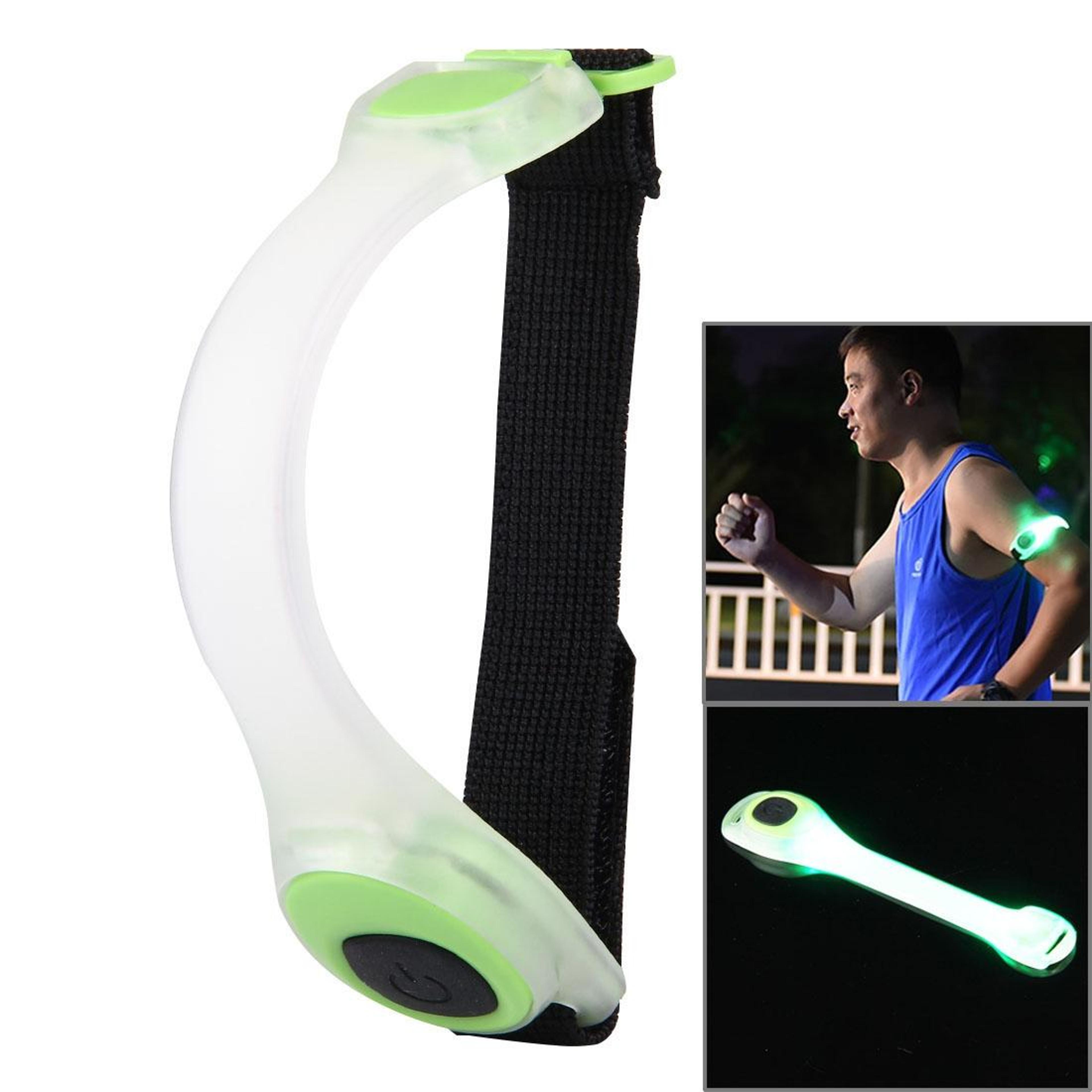 premium night safety led armband light band for running & cycling