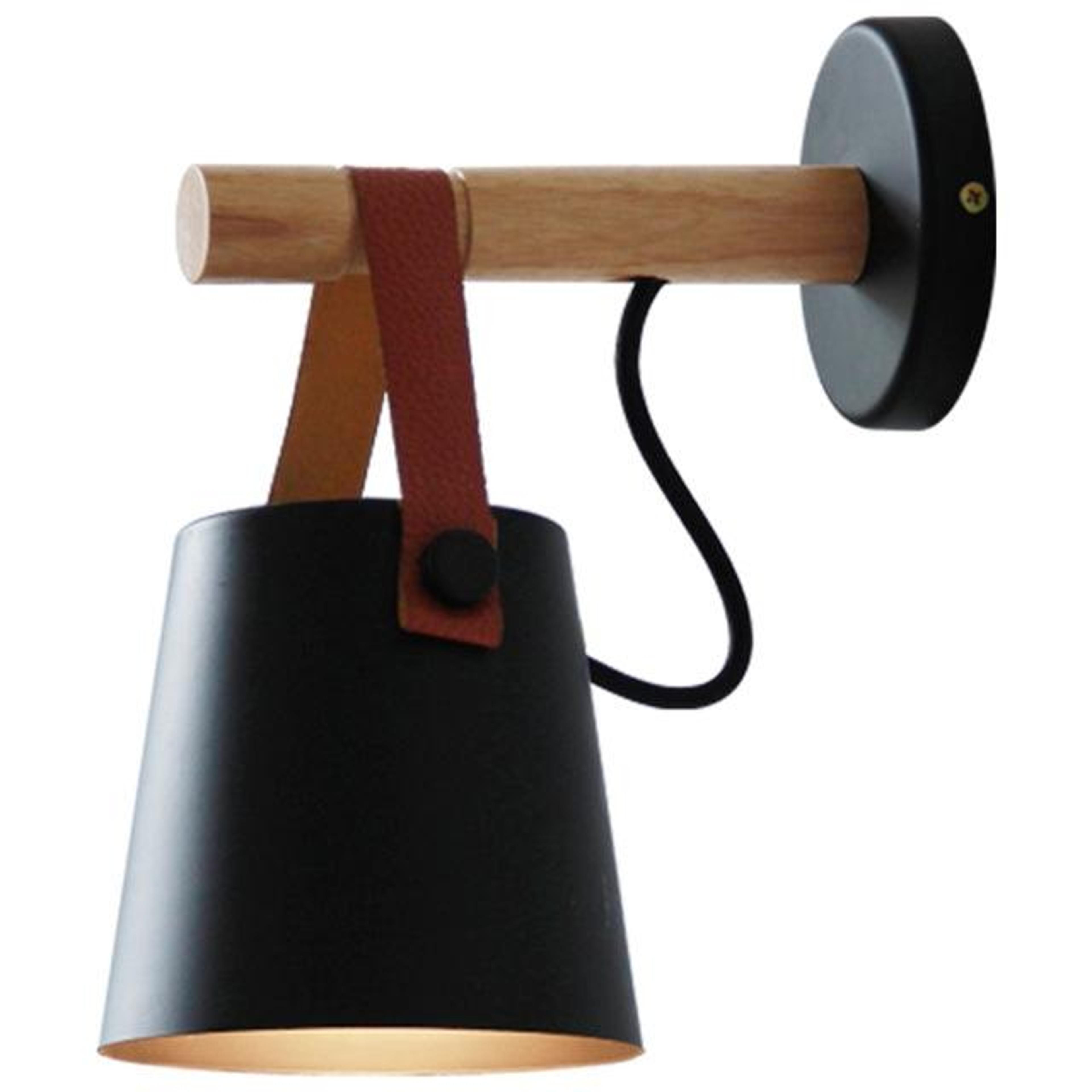 modern nordic wood wall lamp led wall light for bedroom bedside ambient night light