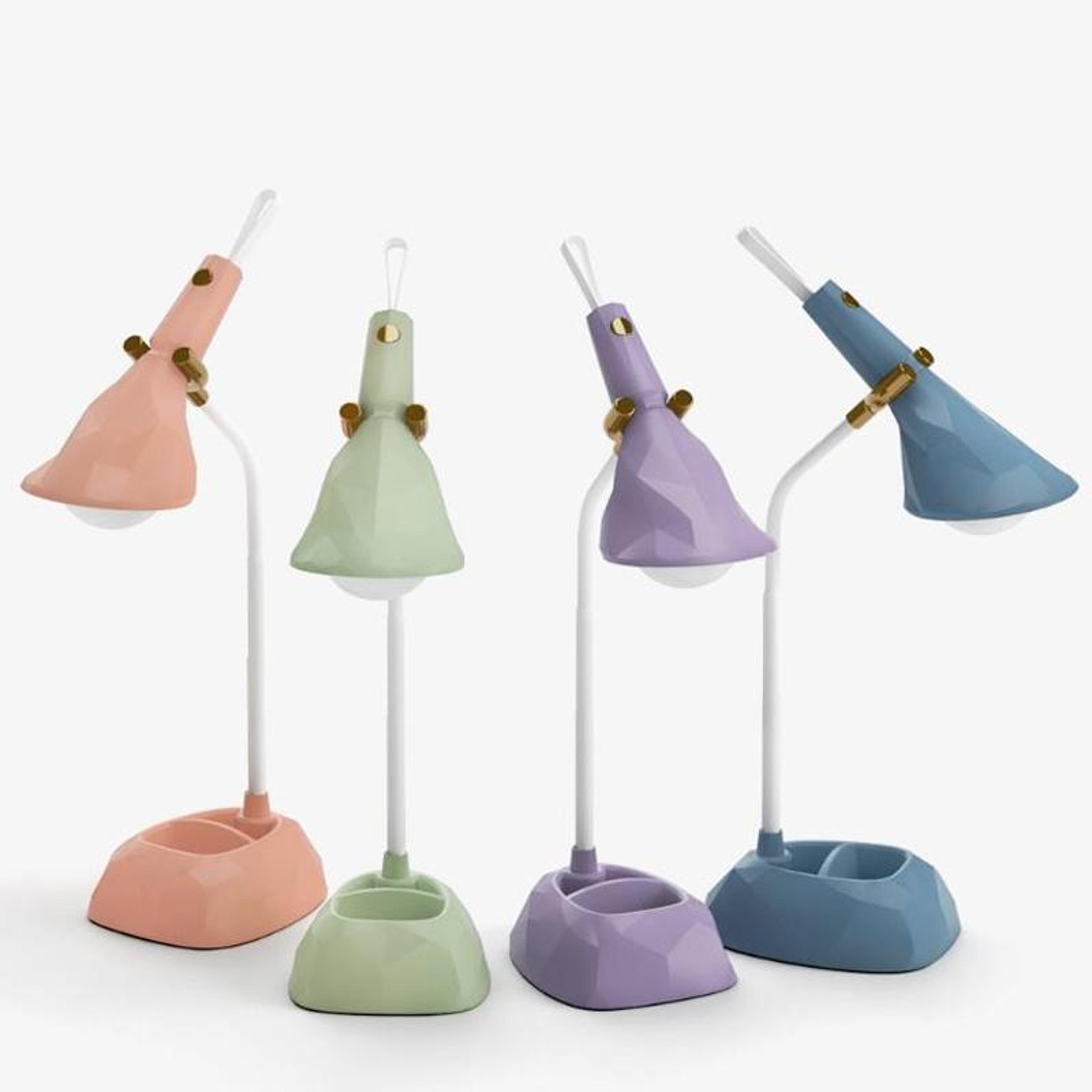 portable adjustable usb desk lamp dimmable led with removable base & color temperature night light