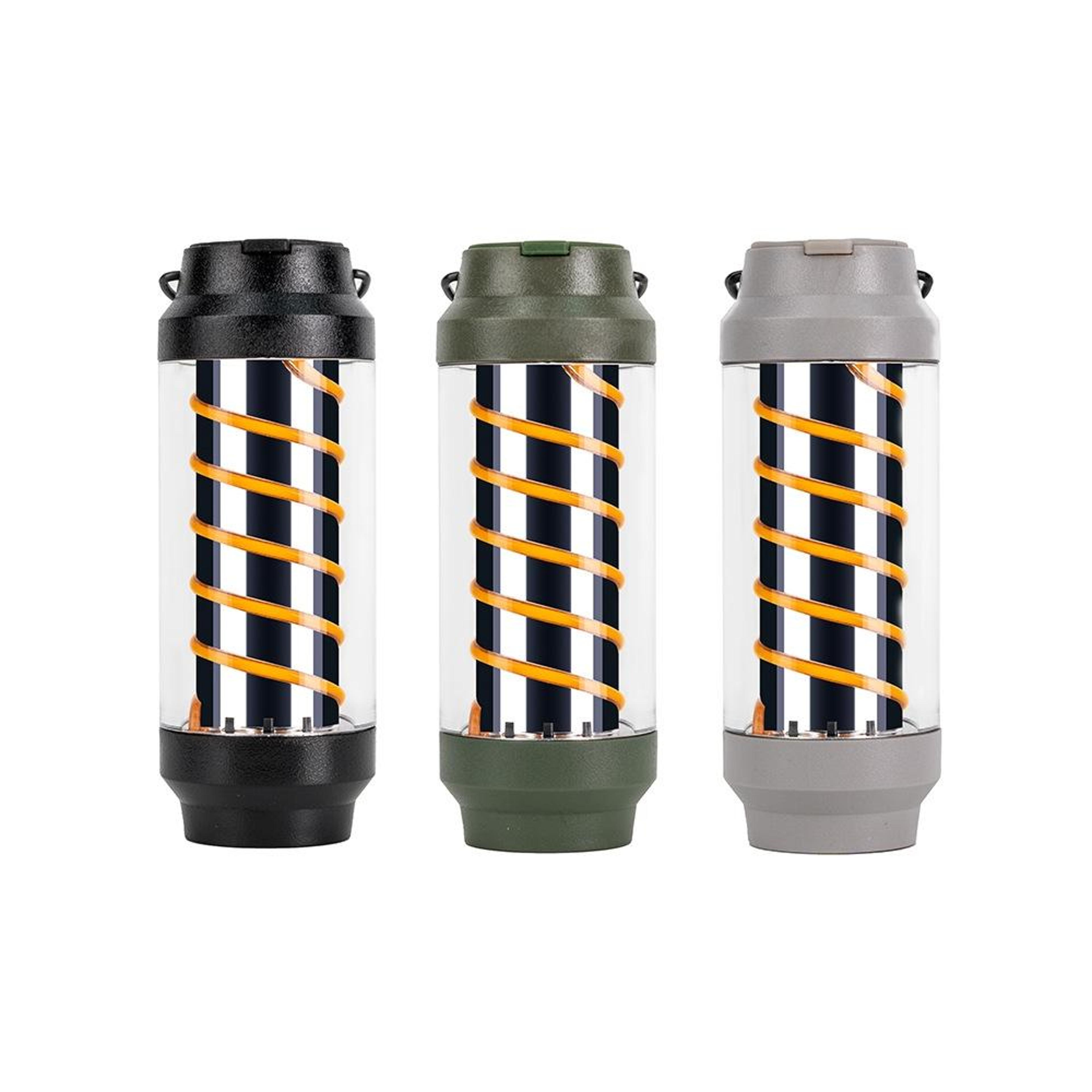 waterproof outdoor spiral camping lamp multifunctional tent light