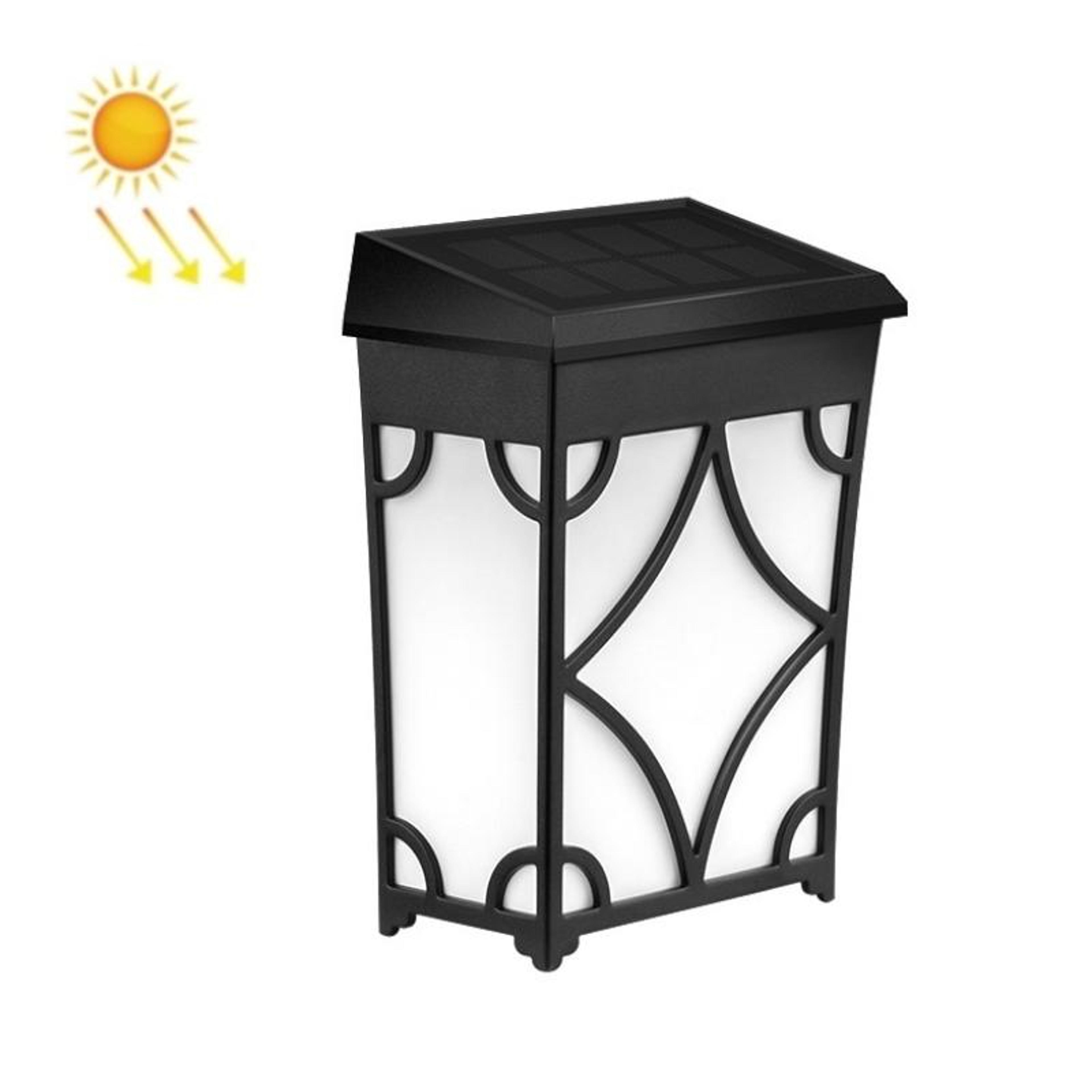 solar powered waterproof led courtyard light with motion sensor