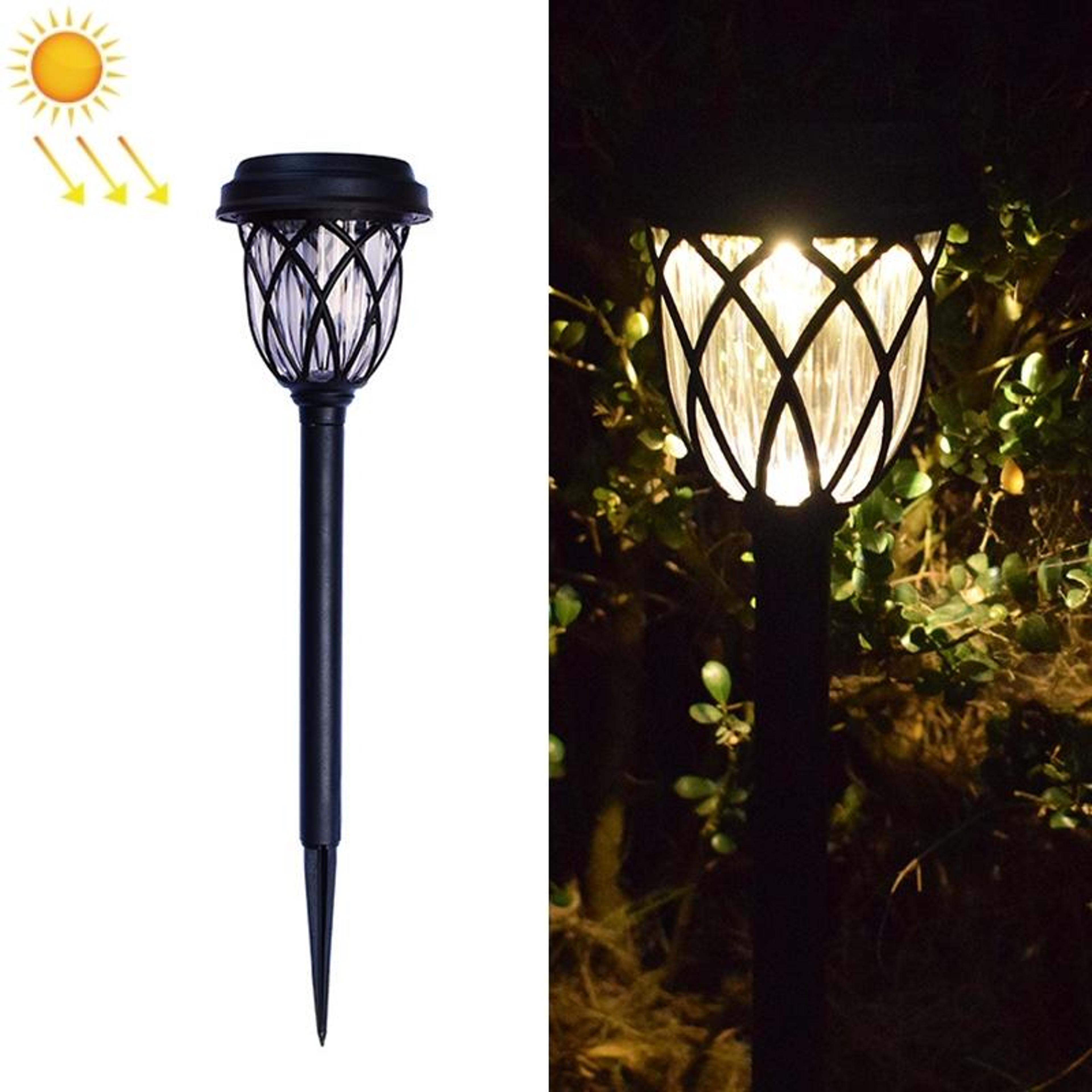 solar powered rainproof led lawn light for outdoor courtyards