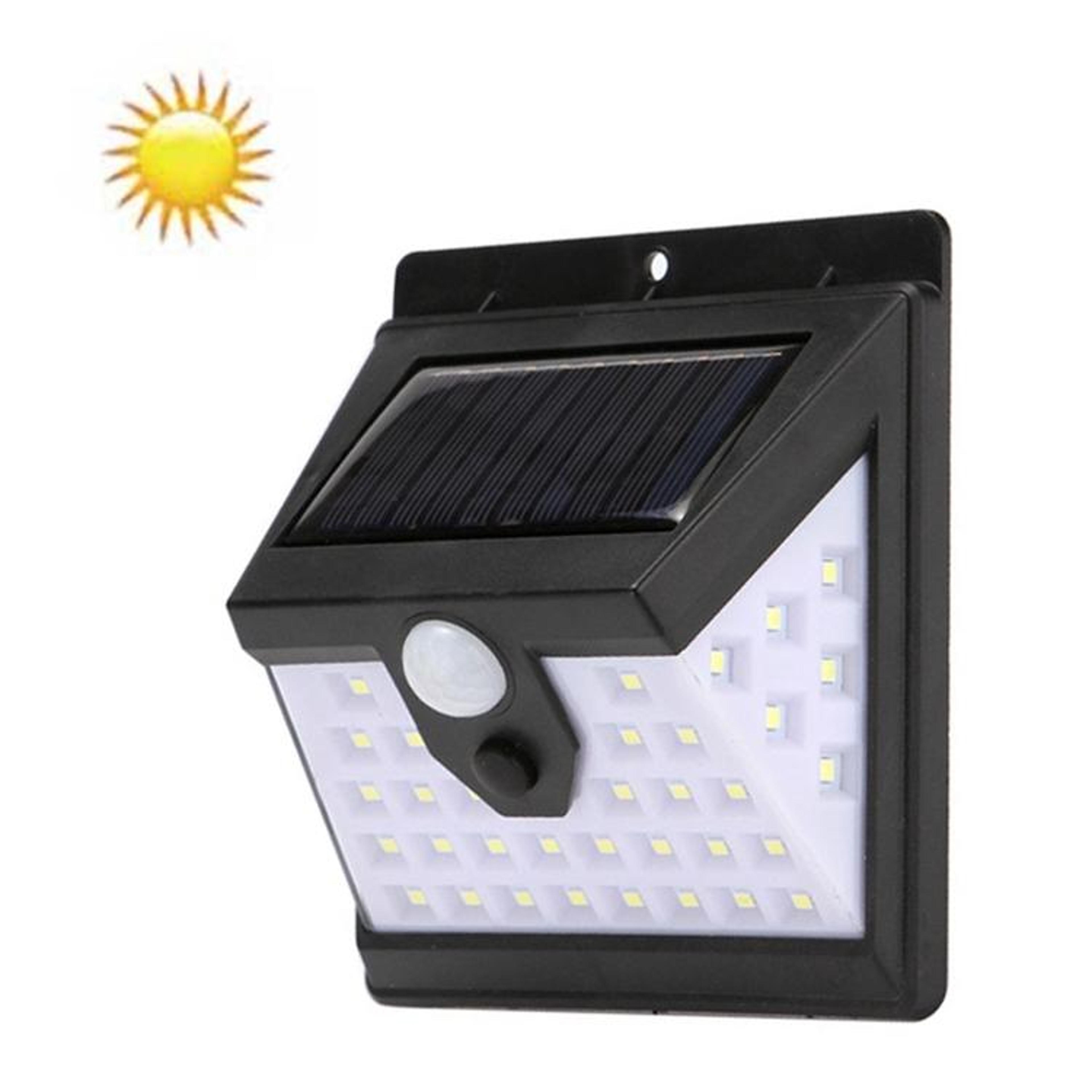 solar led motion sensor wall light led outdoor waterproof lamp