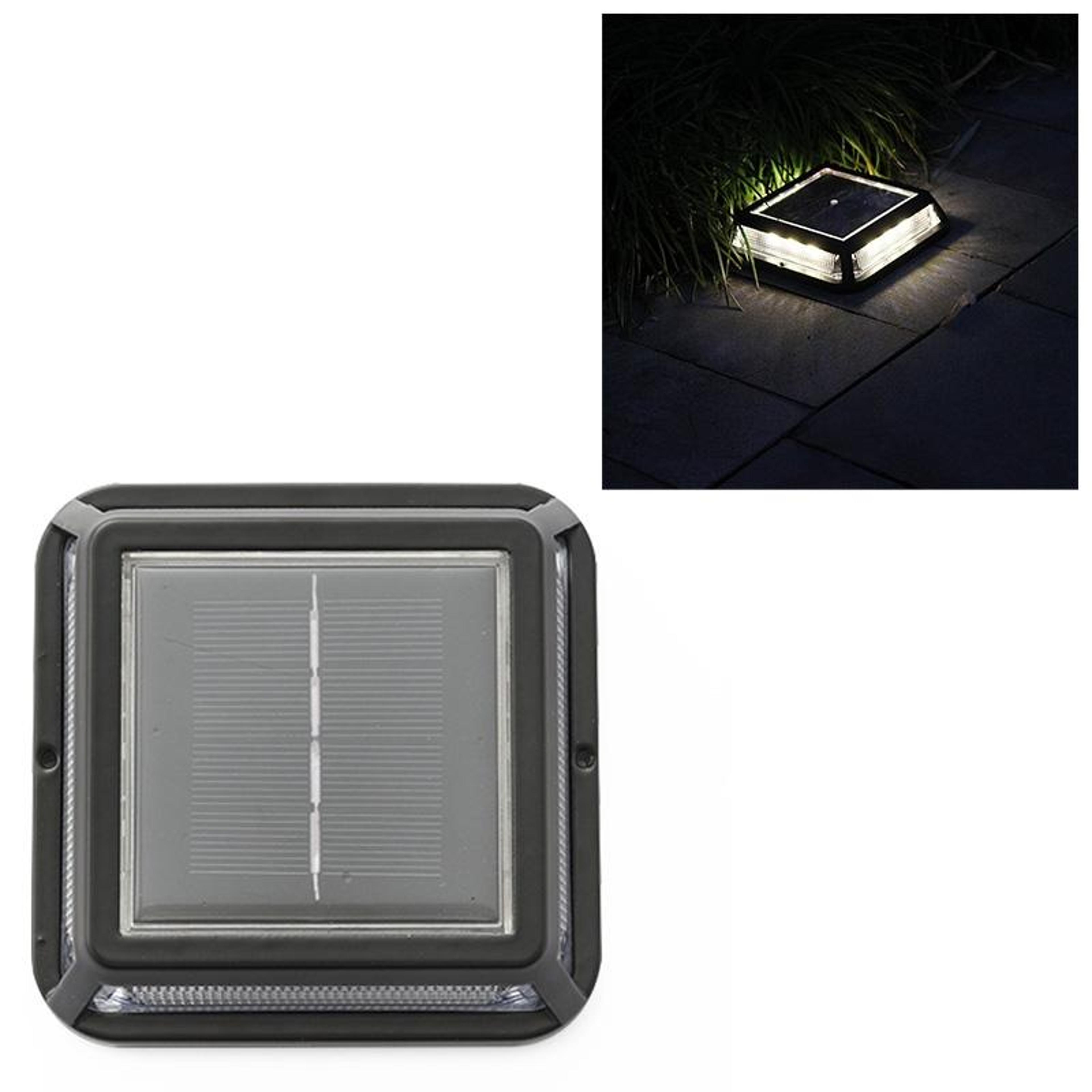 premium solar led corner lamp waterproof embedded ground light for garden & lawn