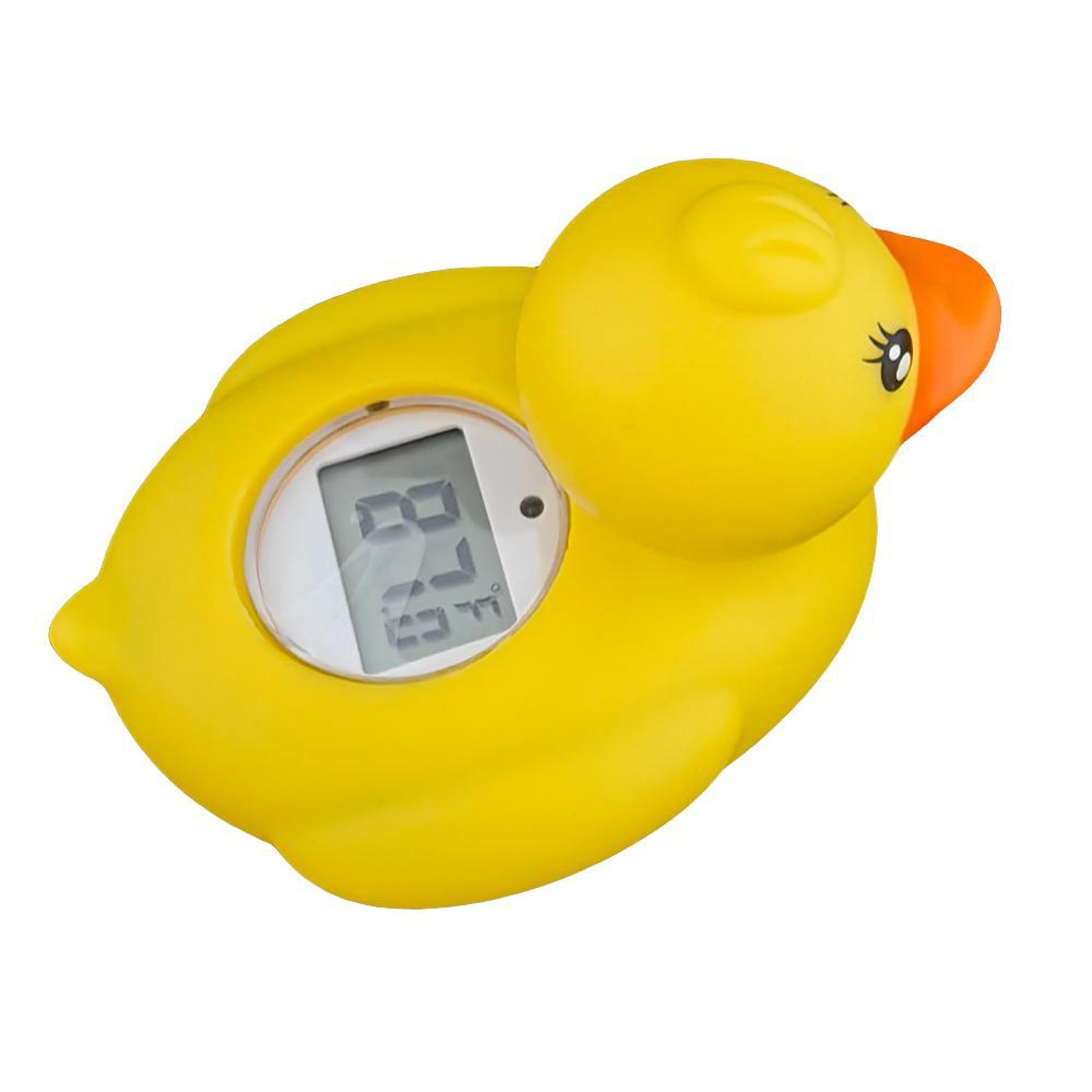 led baby bathtub thermometer with little yellow duck digital display
