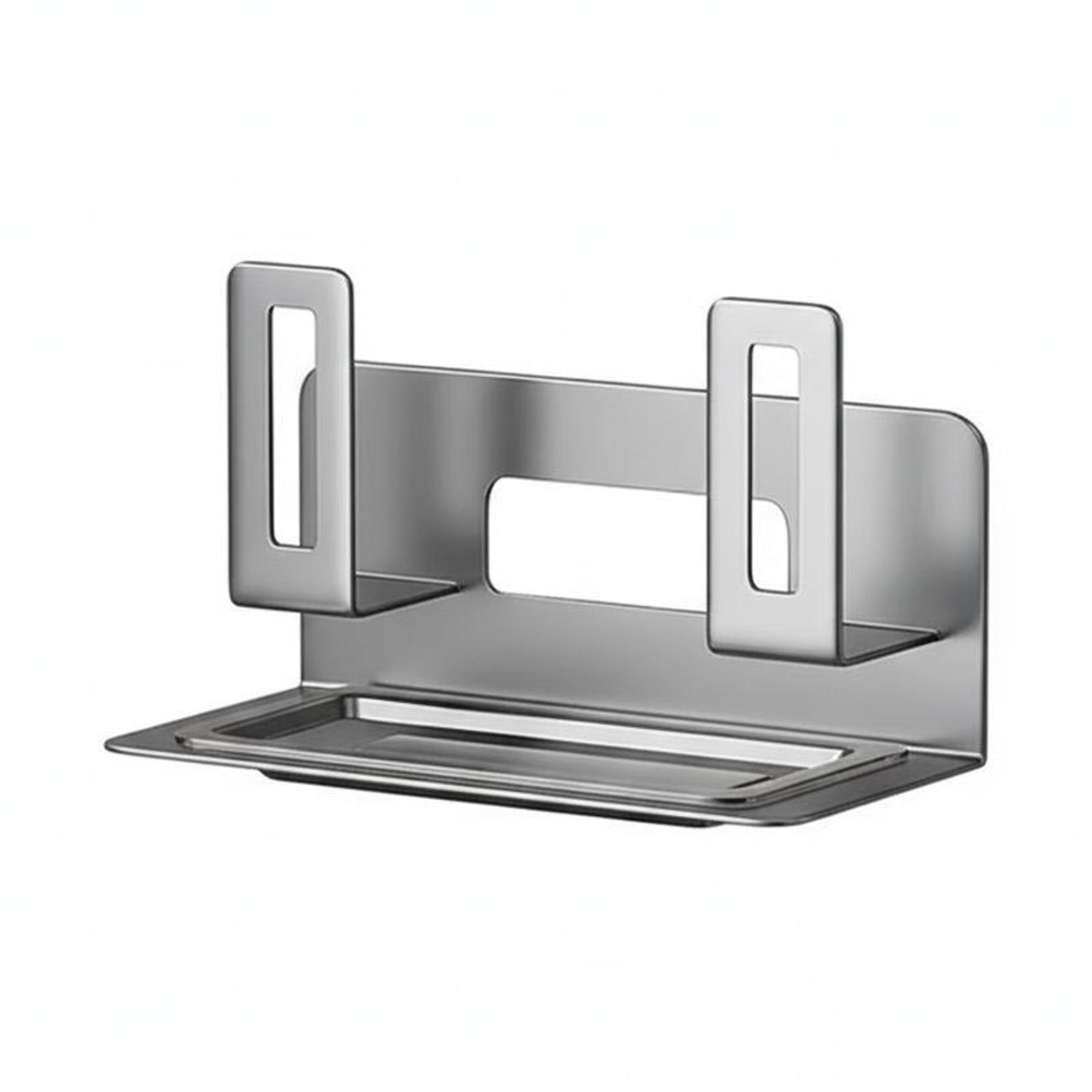 pot lid organizer and cutting board holder no drill wall rack