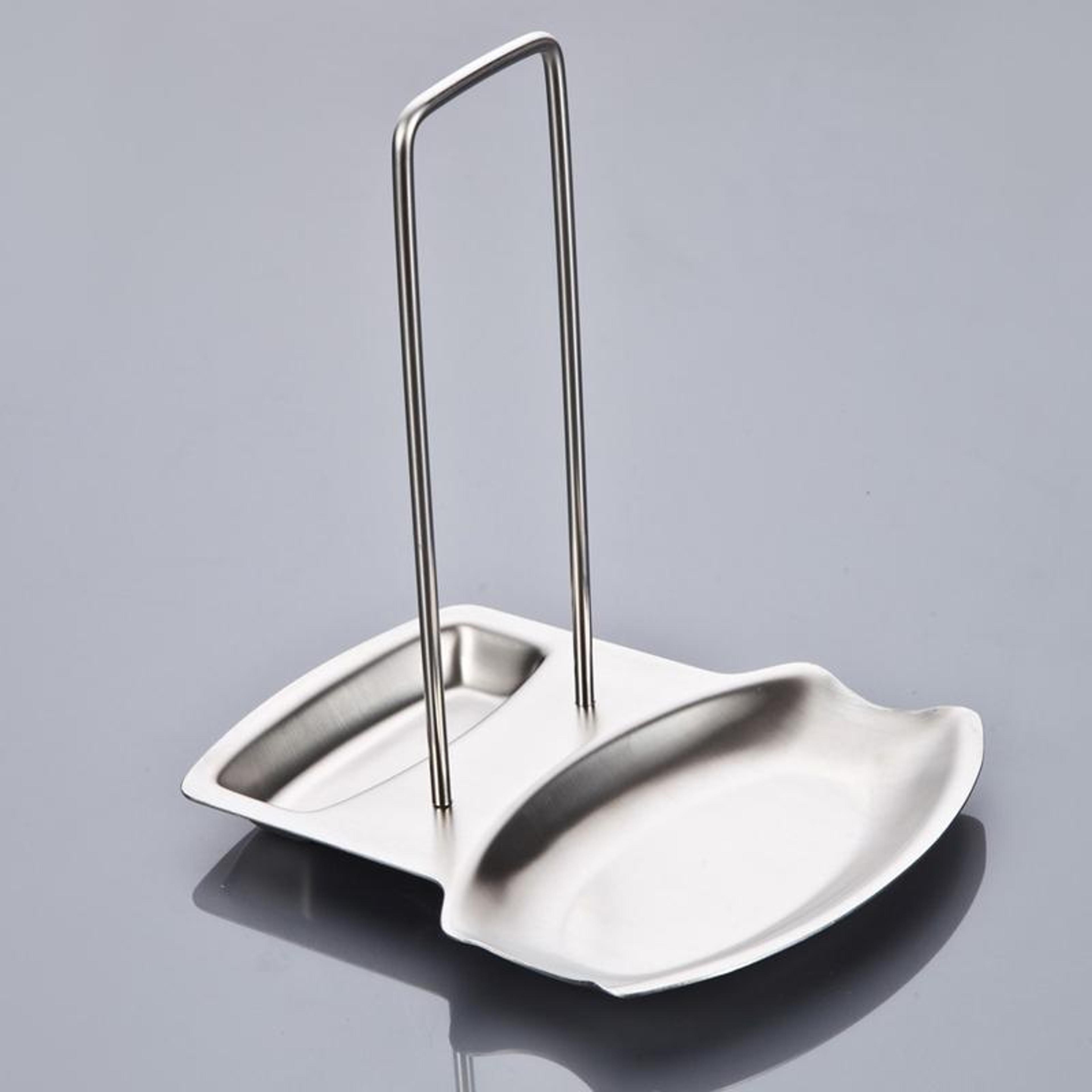 stainless steel dish rack with removable countertop drainer tray