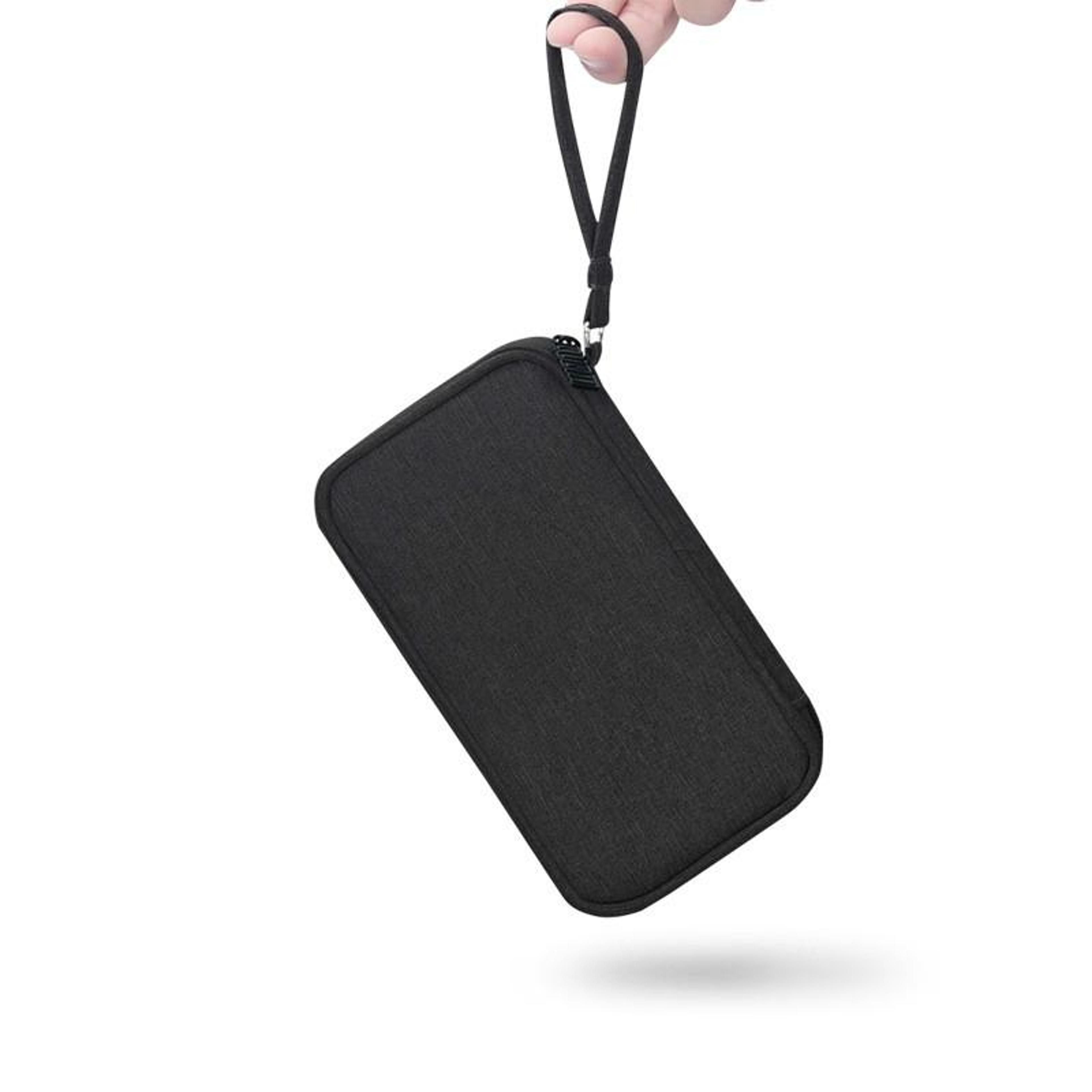 travel cable organizer and electronics organizer bag for chargers usb cables earphones and power banks
