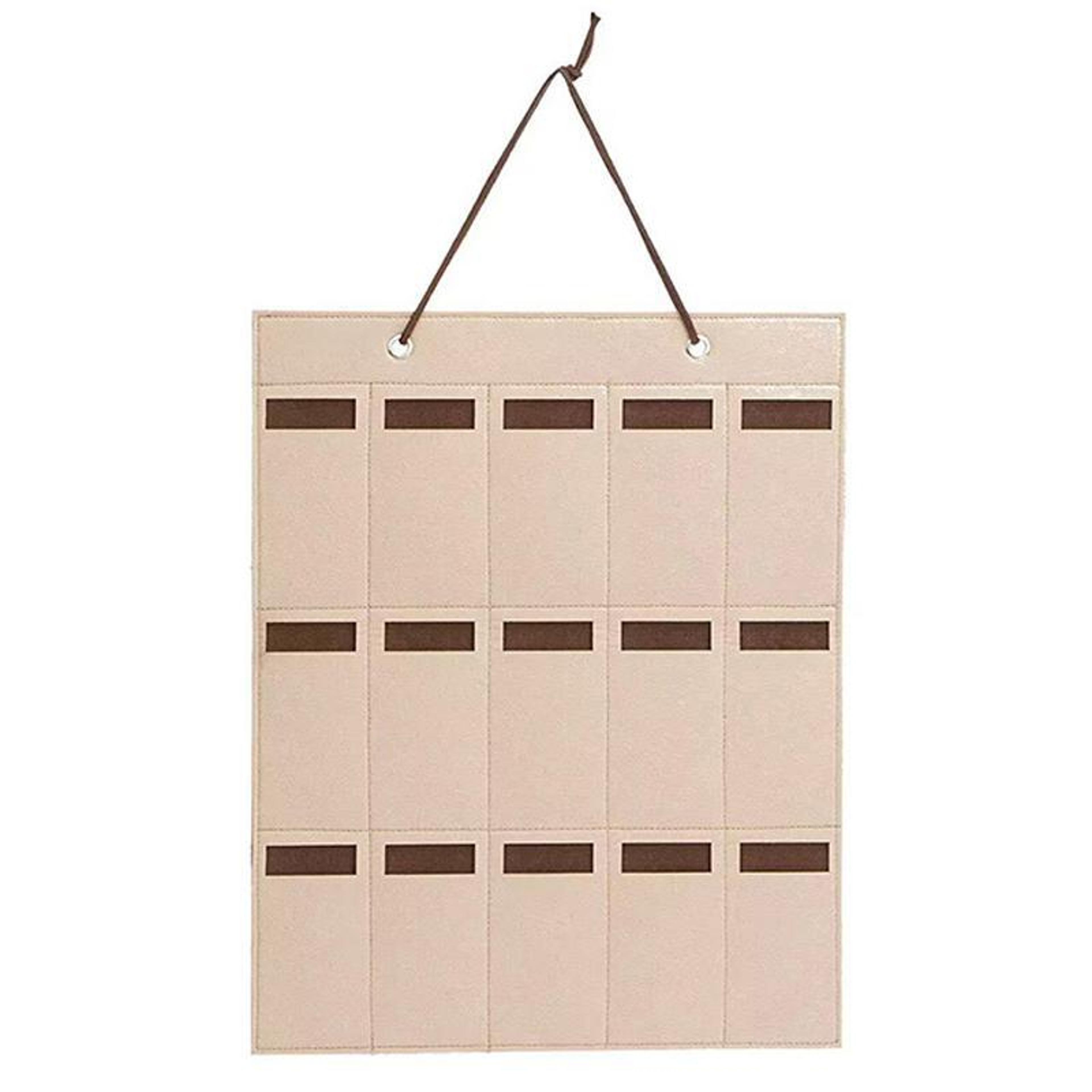 felt hanging sunglasses organizer 15 slot behind door eyeglasses storage bag
