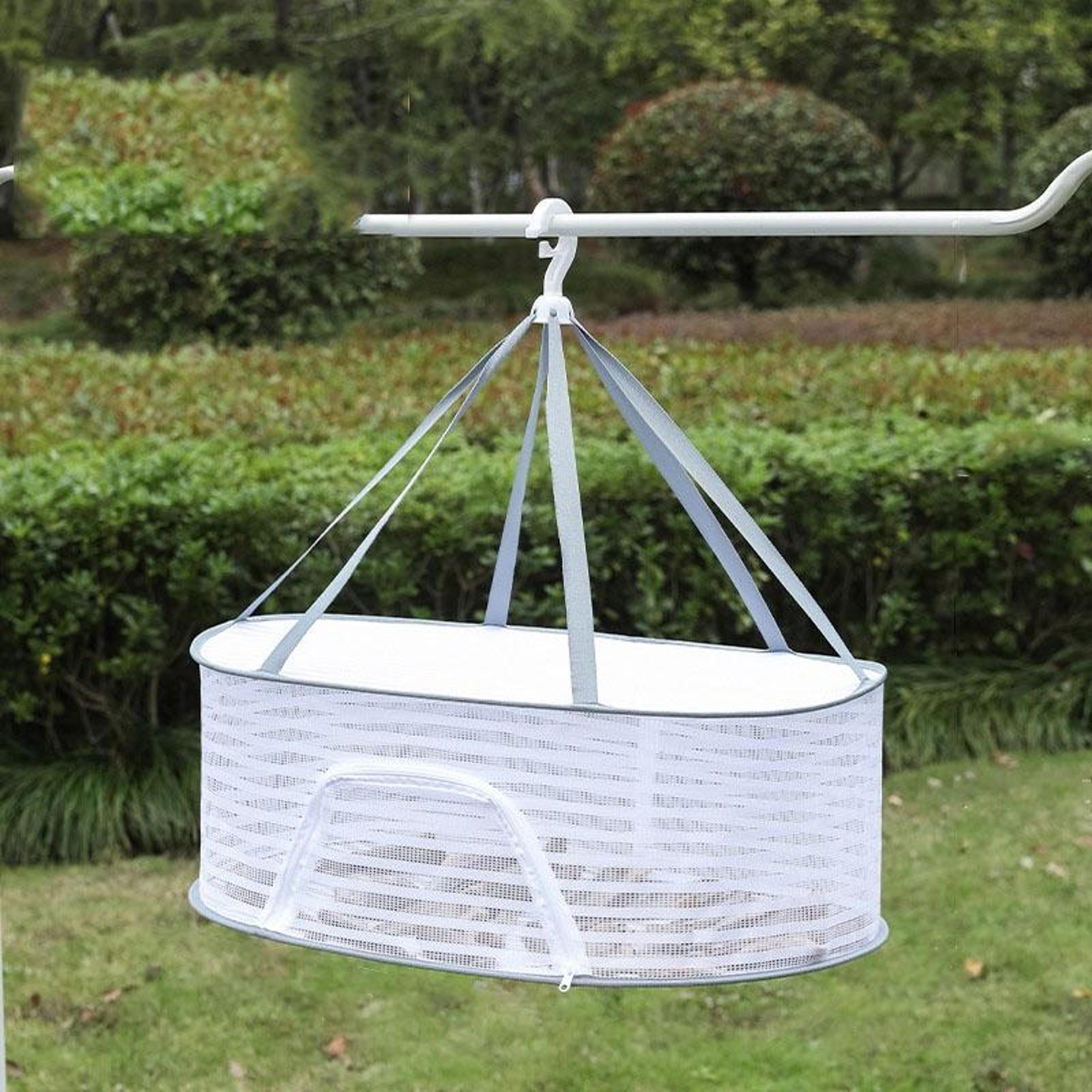 foldable drying net hanging mesh drying rack for fish vegetables herbs and clothes