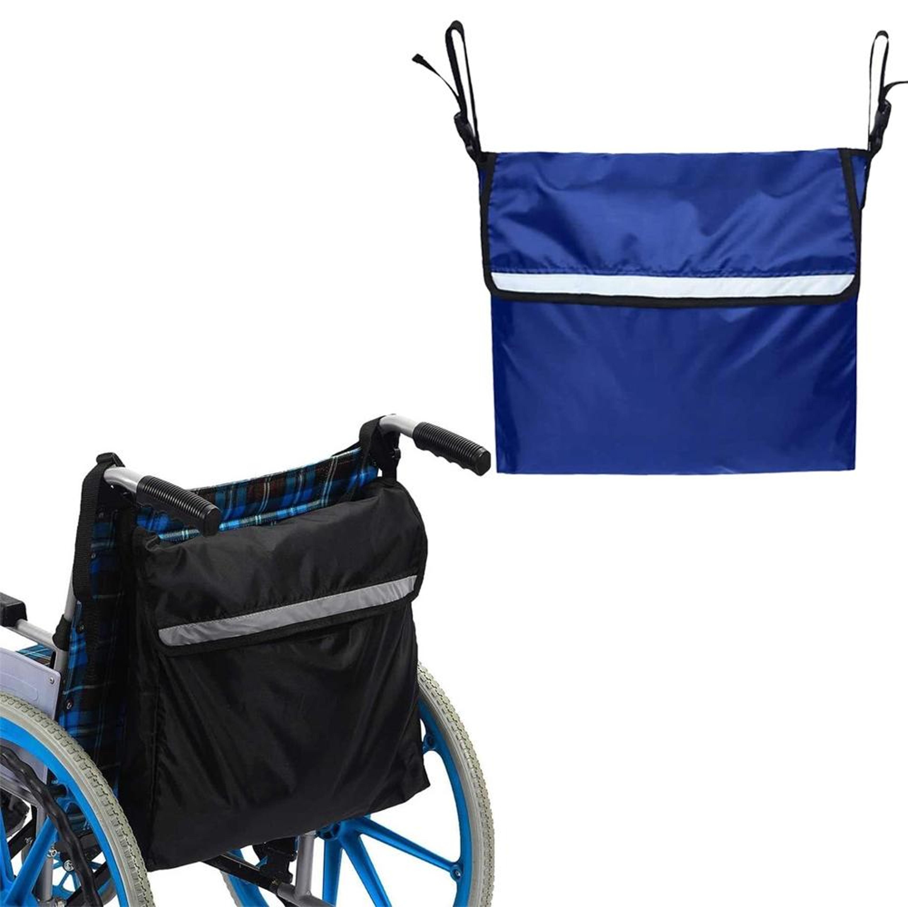 portable wheelchair side bag hanging wheelchair organizer for daily essentials