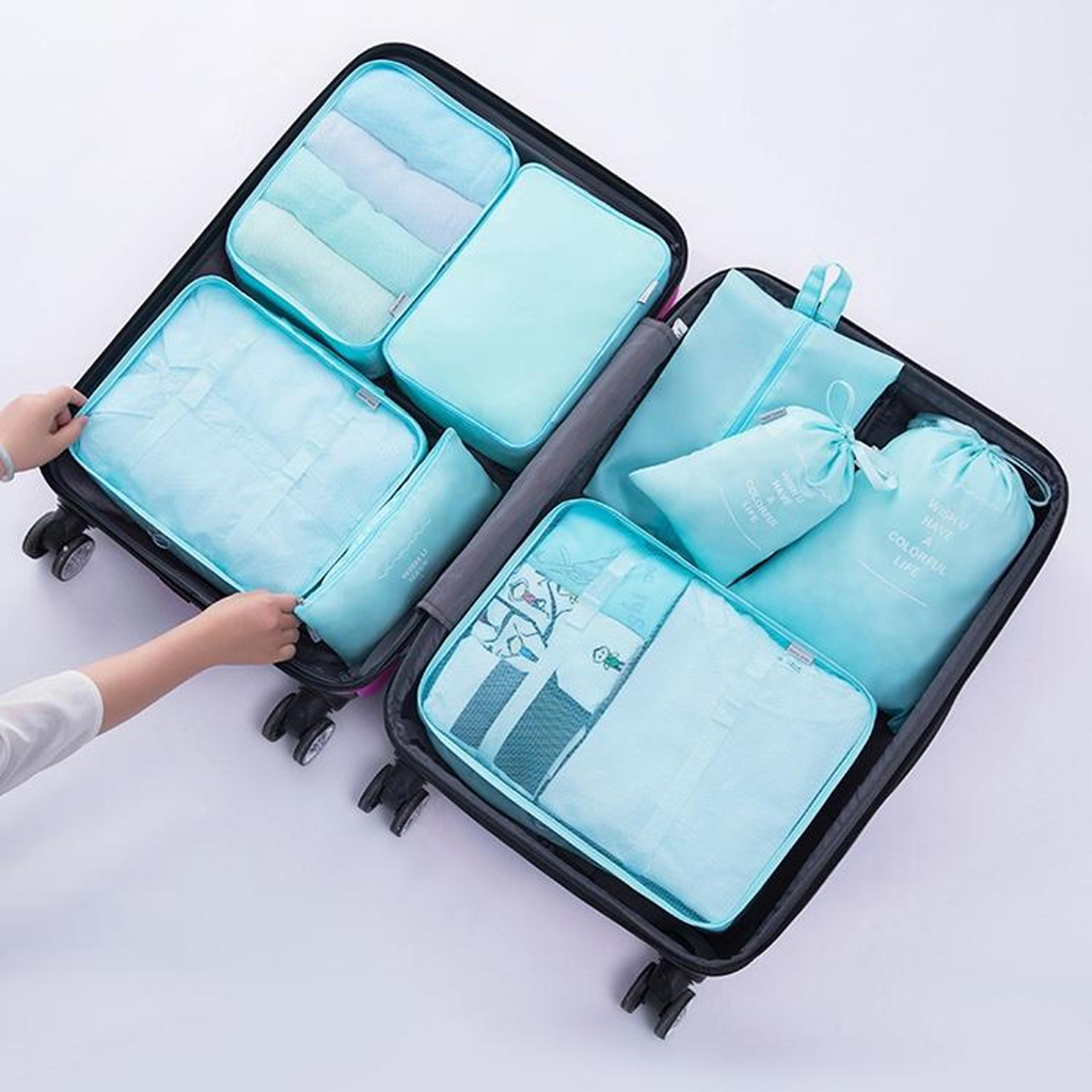 travel organizer bags waterproof packing cubes for clothes shoes and luggage