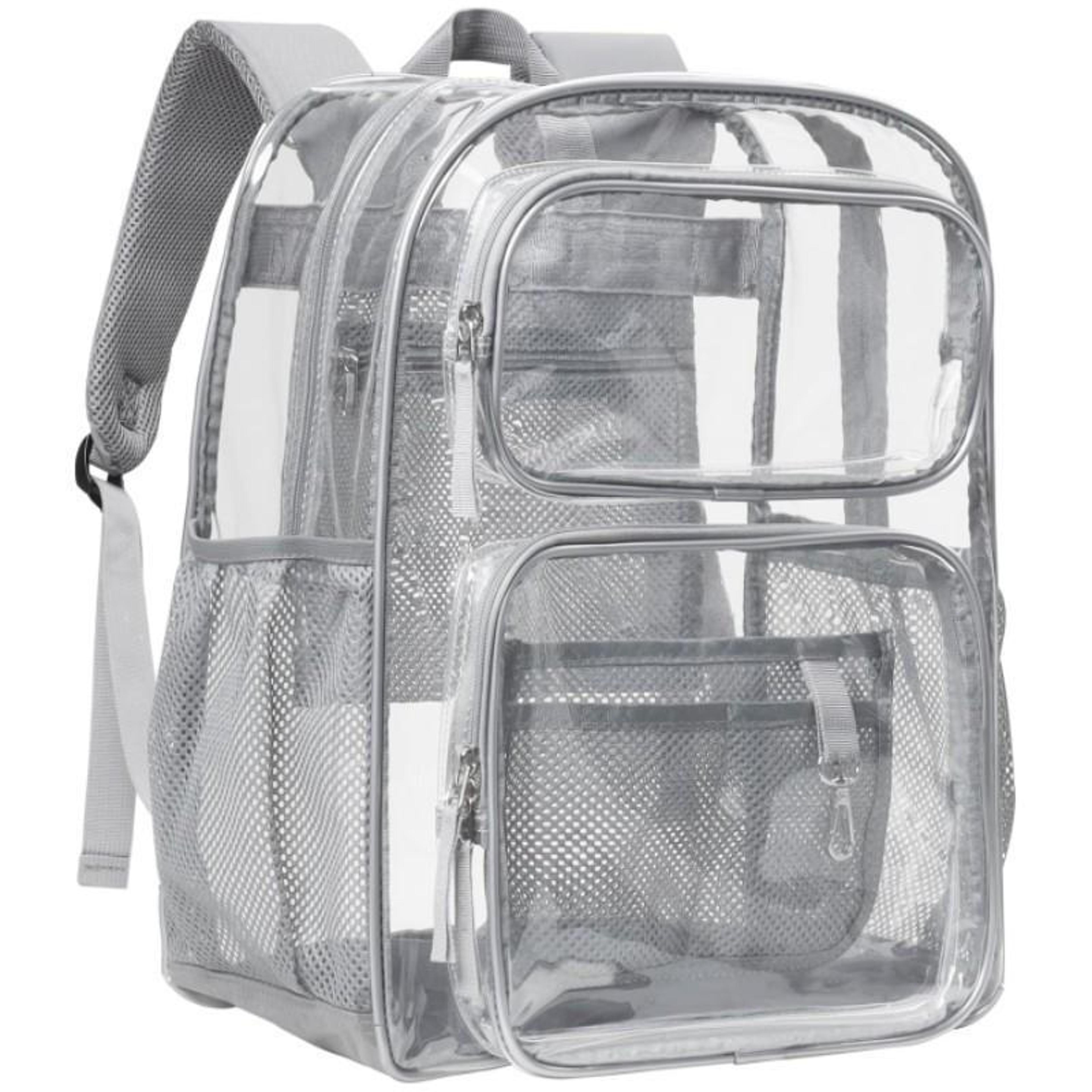 clear waterproof pvc backpack for school travel and events