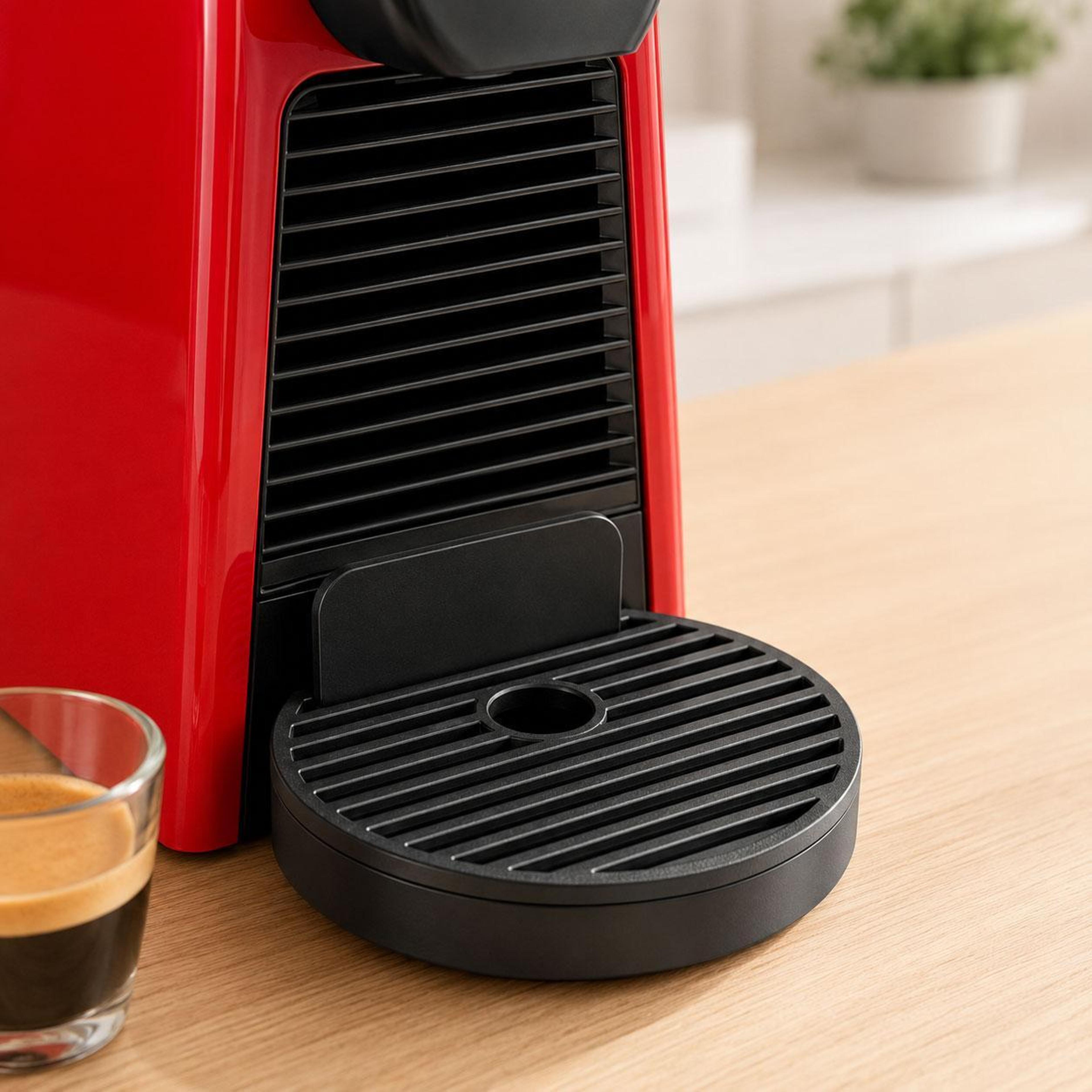 low profile drip tray for nespresso essenza mini tall cup stand