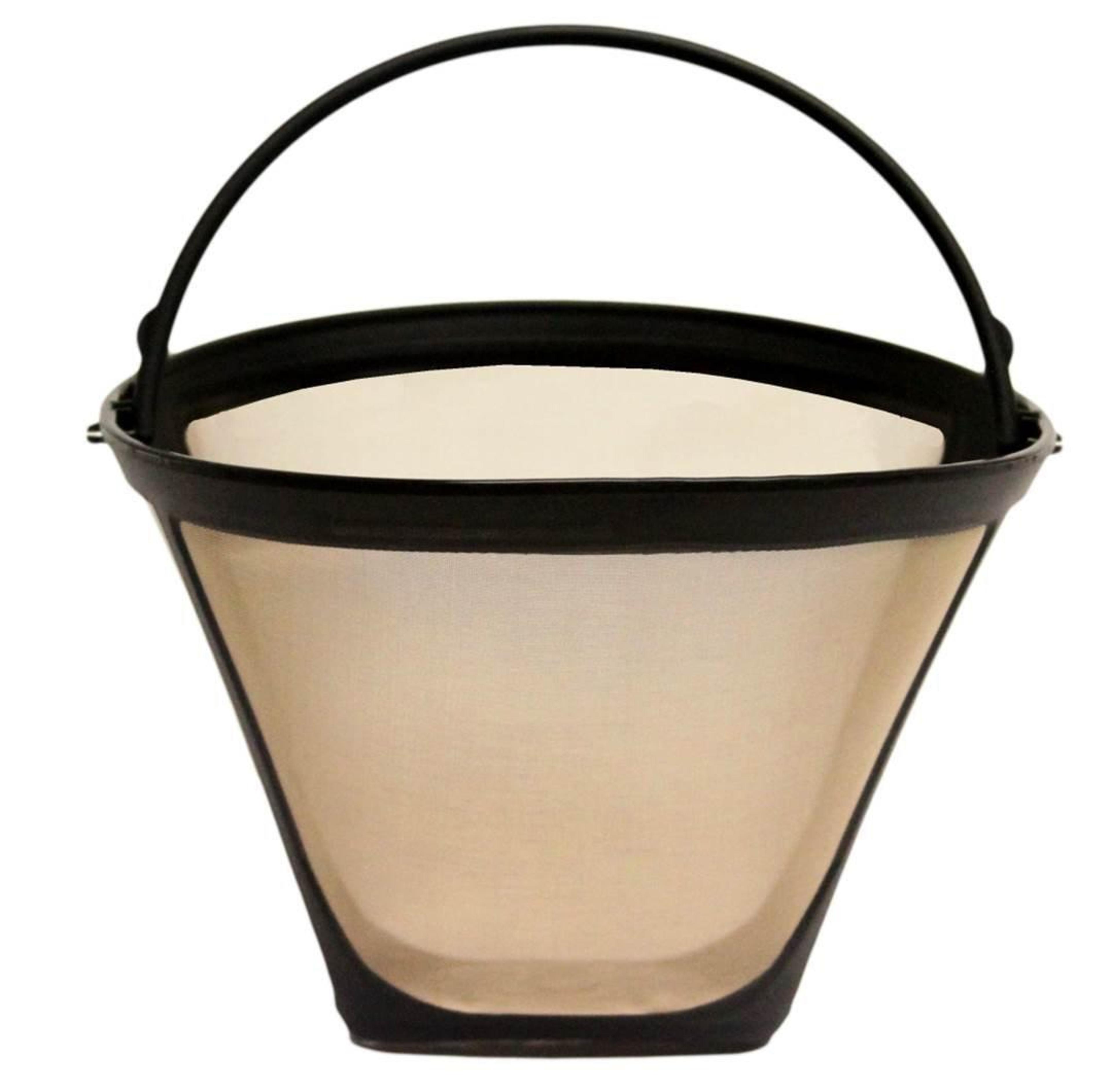 universal stainless steel reusable coffee filter basket for drip coffee makers