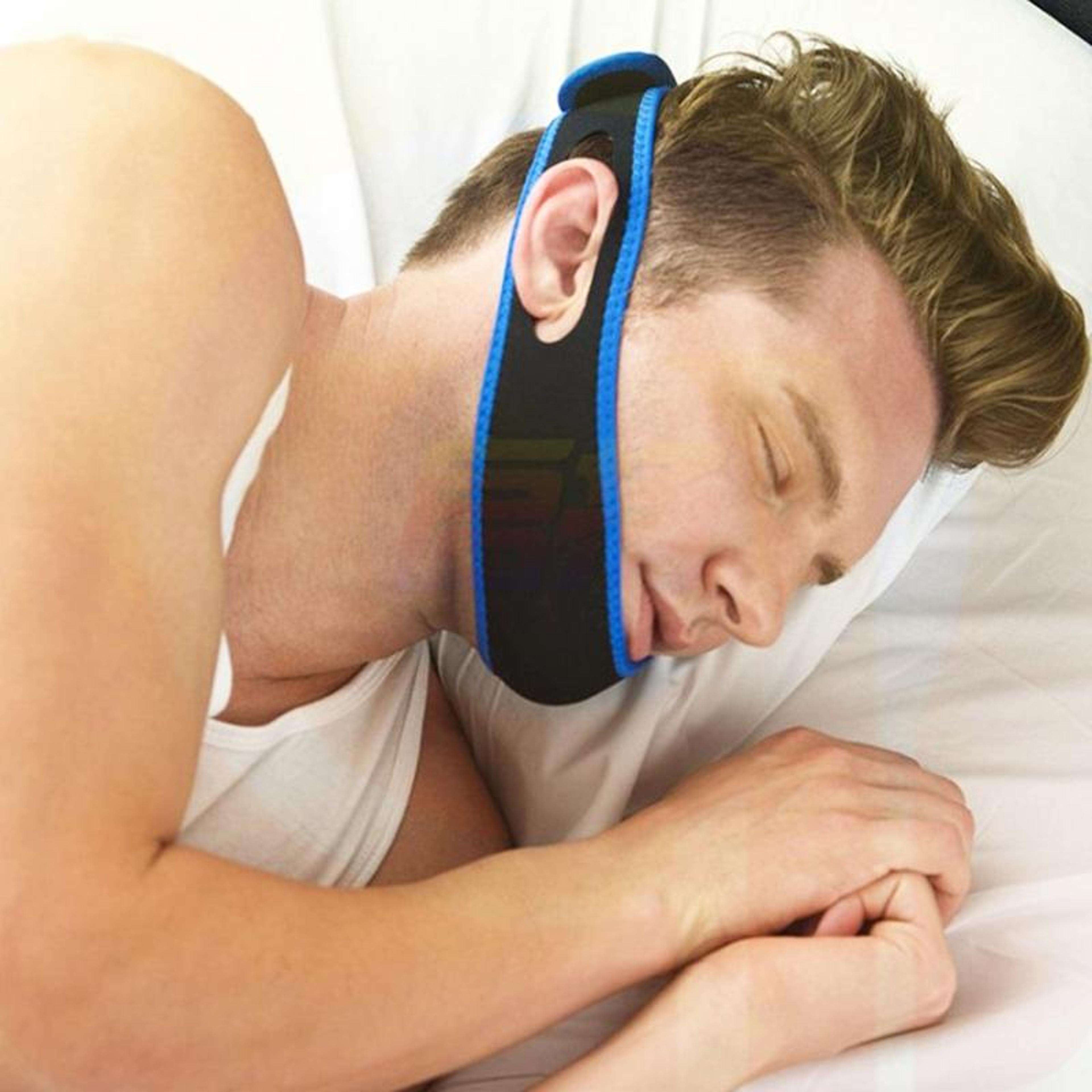 anti snore chin strap for sleeping mouth breathing support