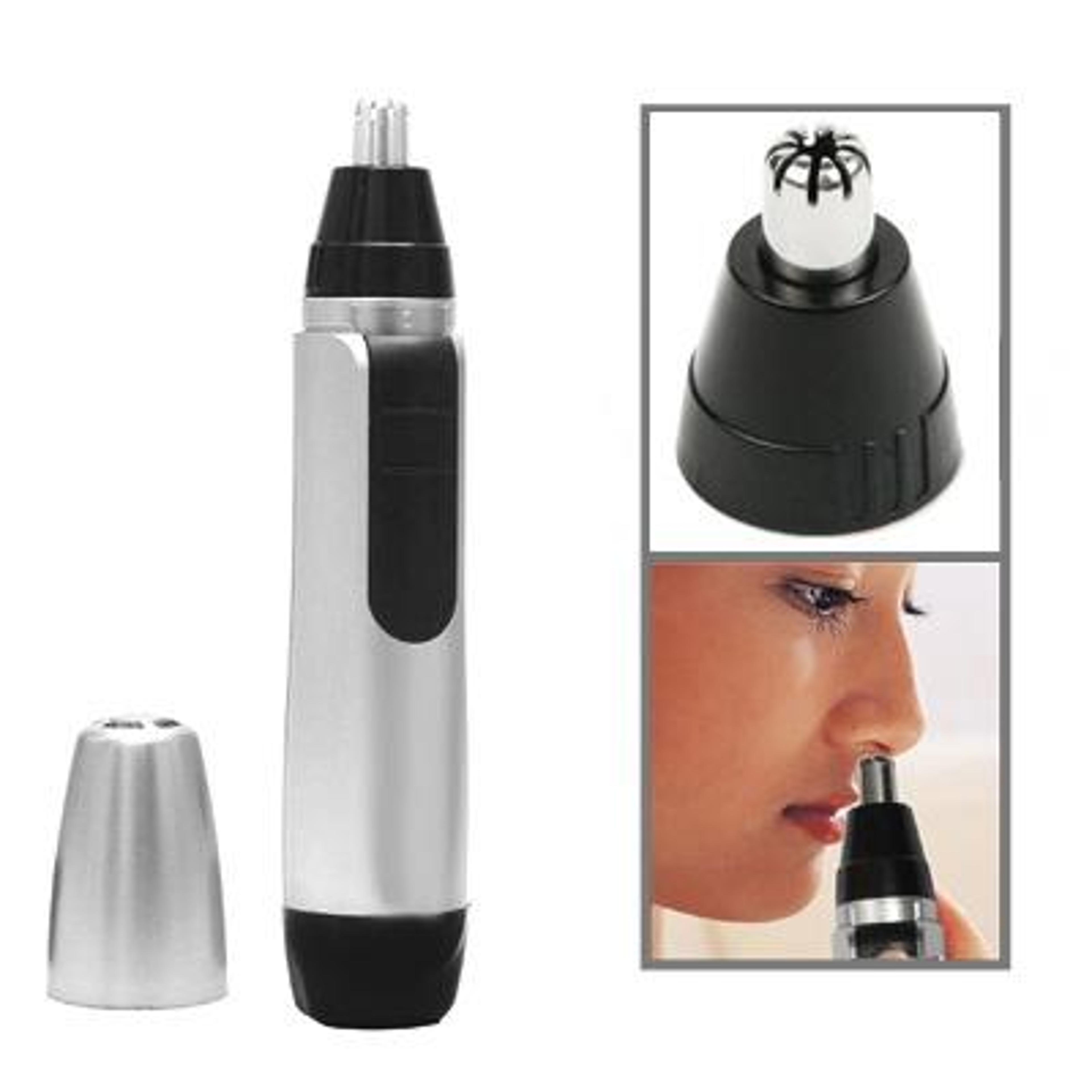 waterproof electric nose and ear hair trimmer for men