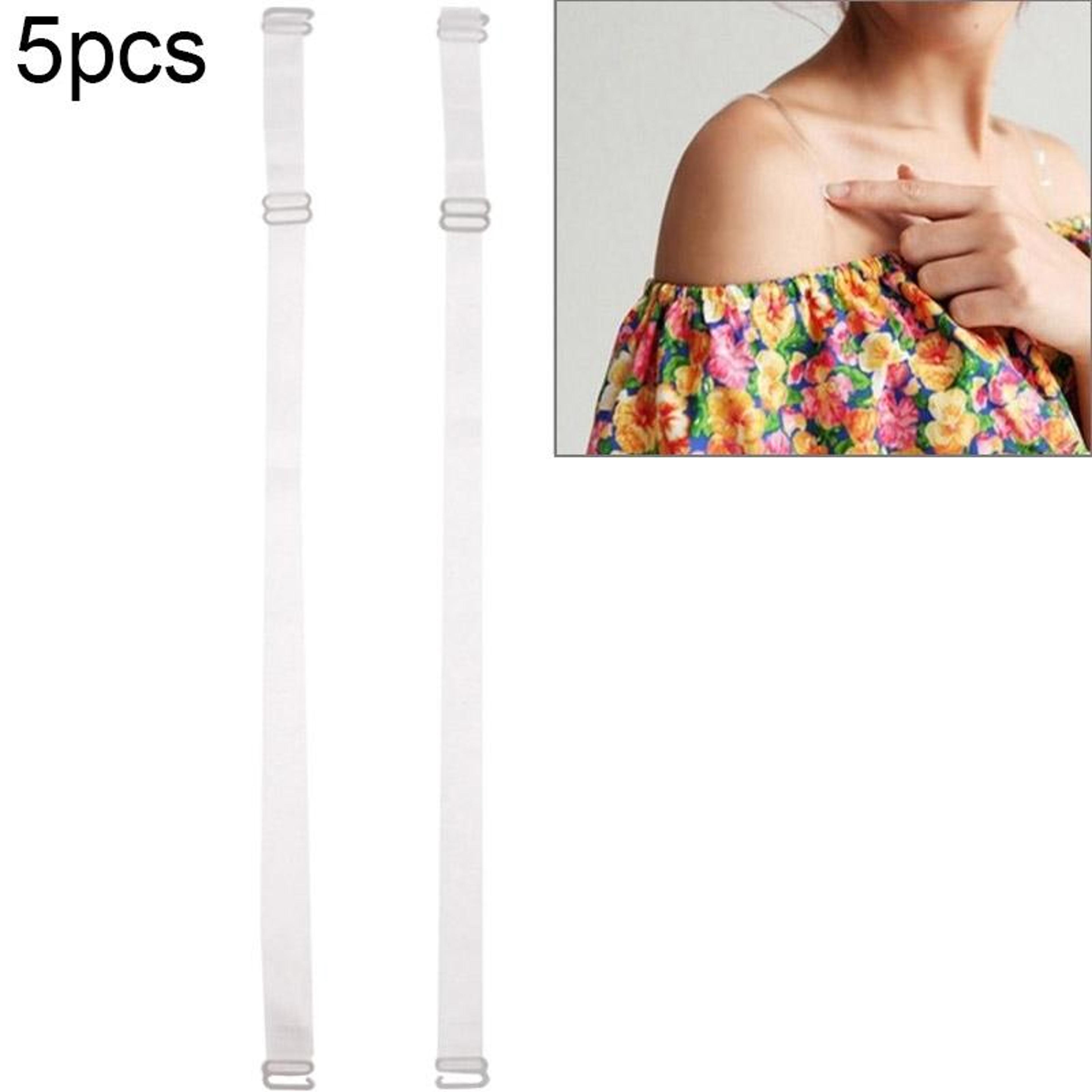premium clear bra straps set adjustable invisible bra straps replacement