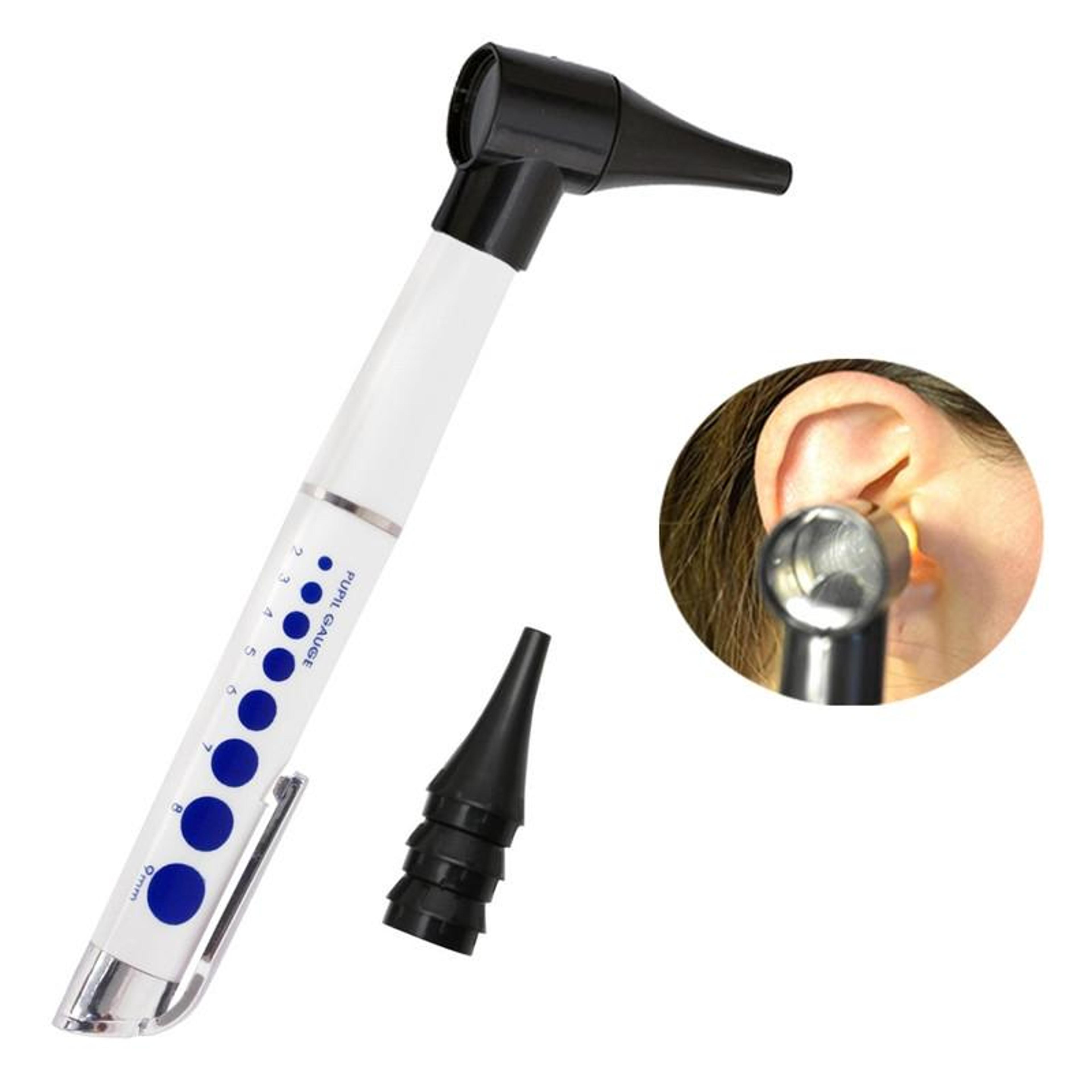 pen light with ear magnifier and ear cleaner set for home ear care
