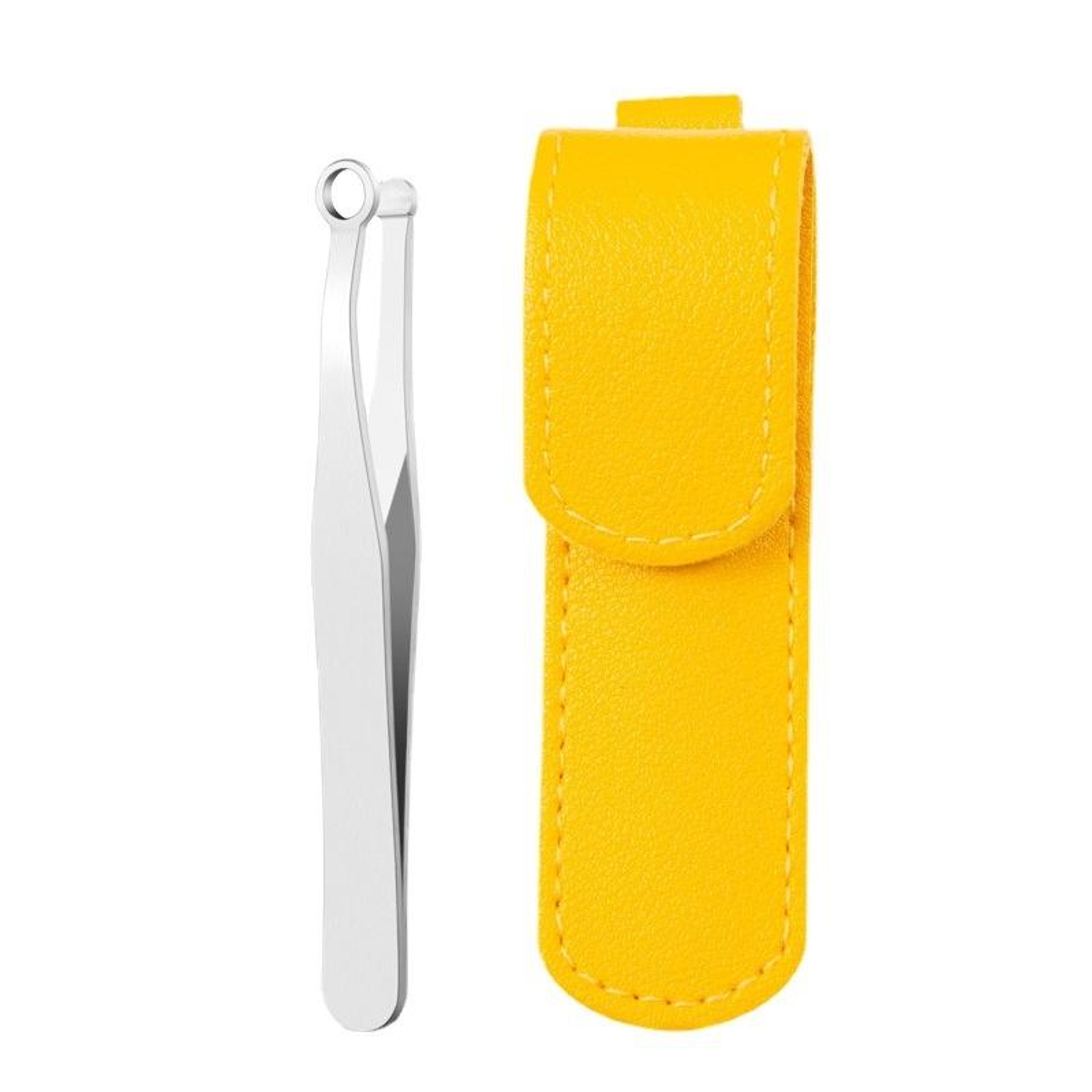 premium stainless steel portable nose hair trimmer manual nose hair trimmer with carry case