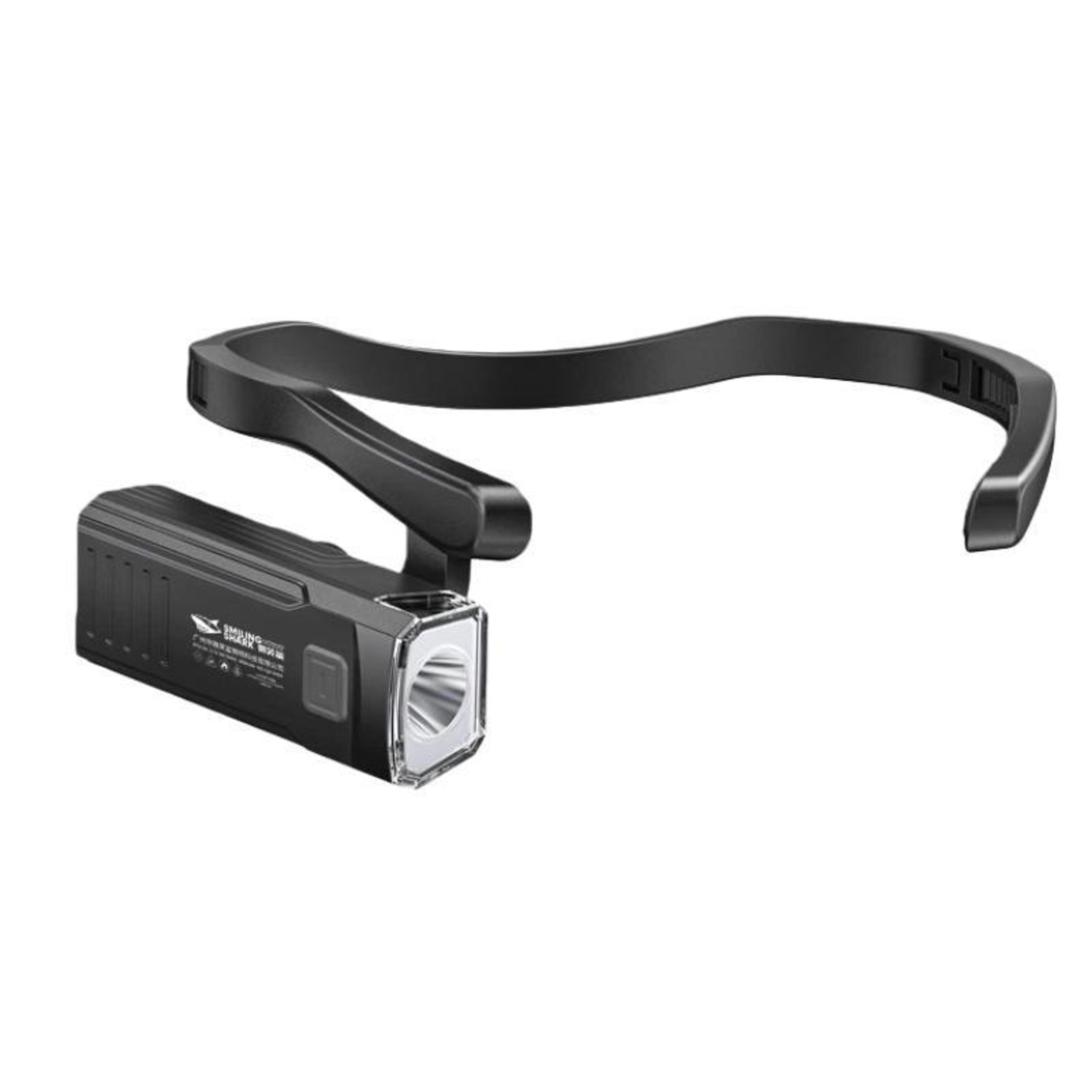 ultimate rechargeable ear mounted headlamp powerful outdoor headlamp for night running & fishing