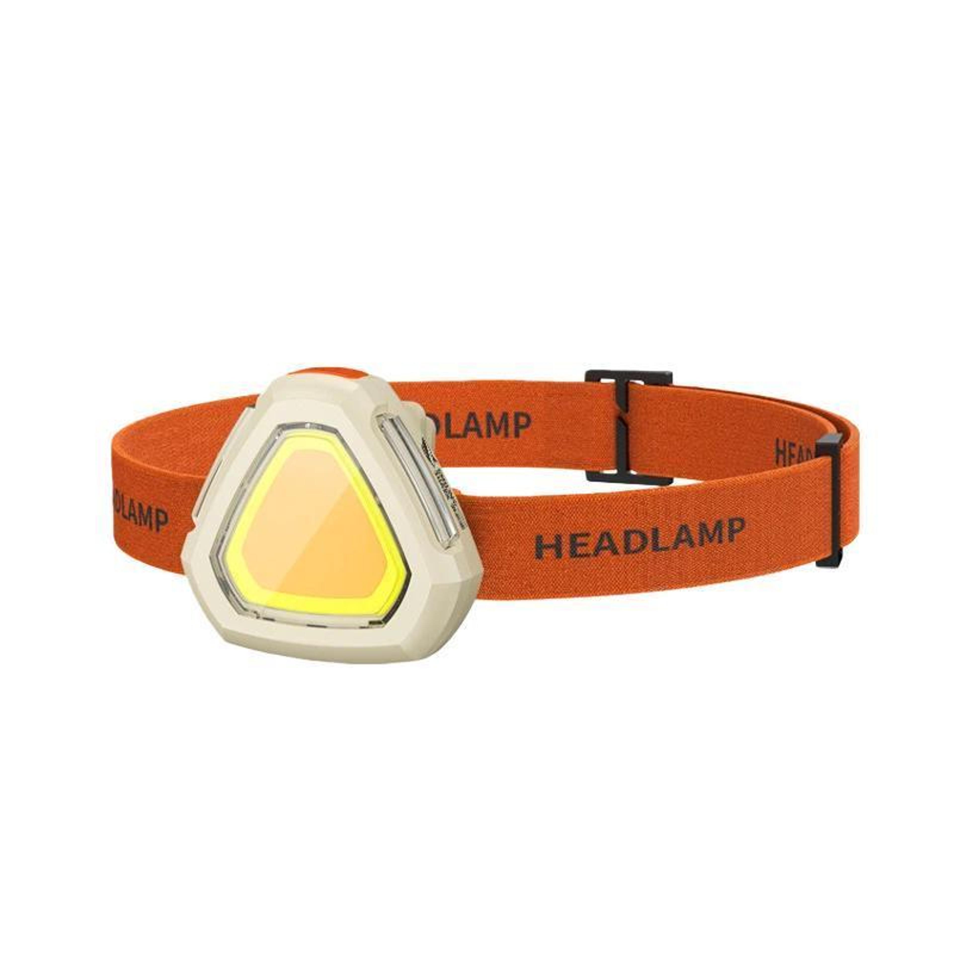 smiling shark mini cob headlamp rechargeable night running work light