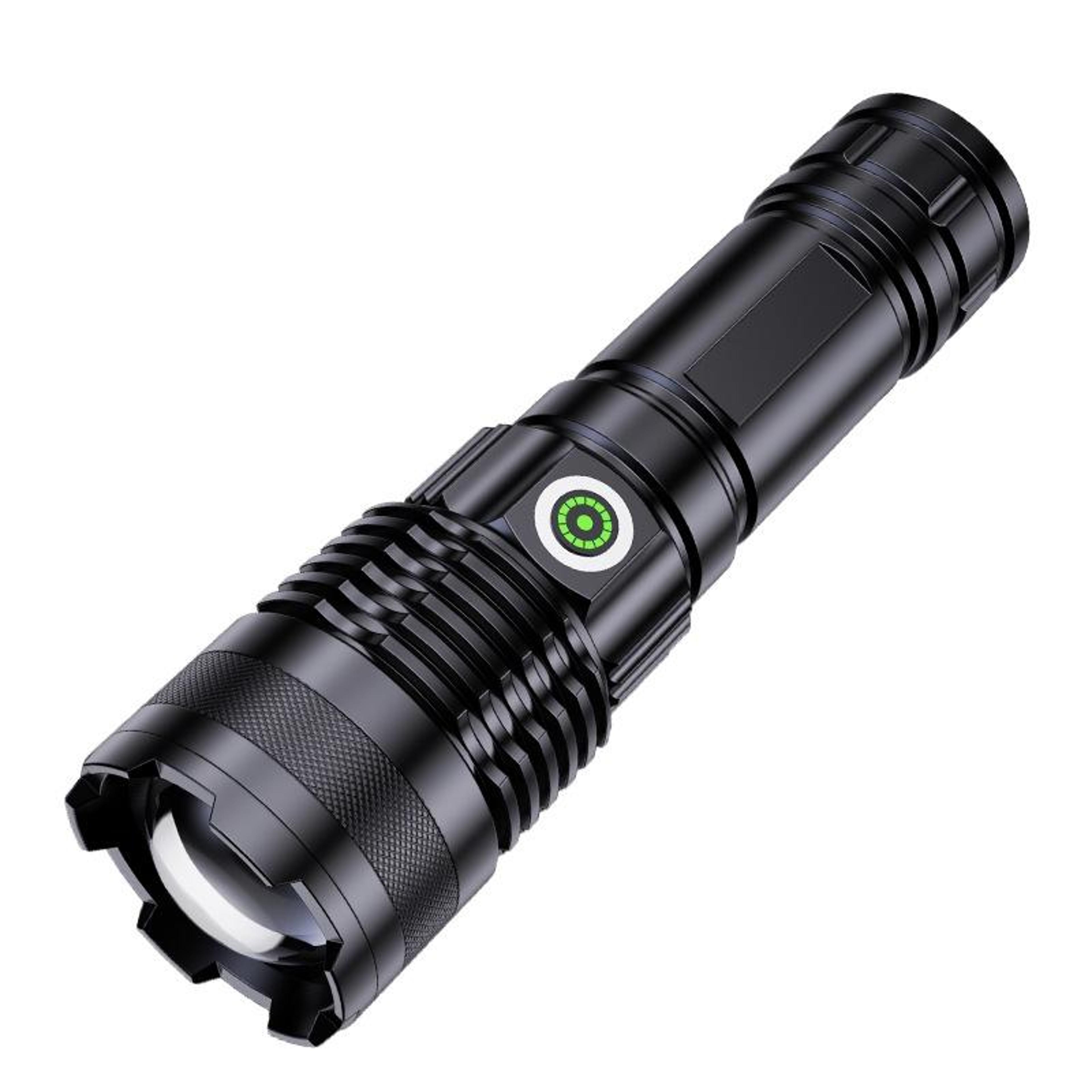 outdoor laser zoom torch high brightness long range flashlight
