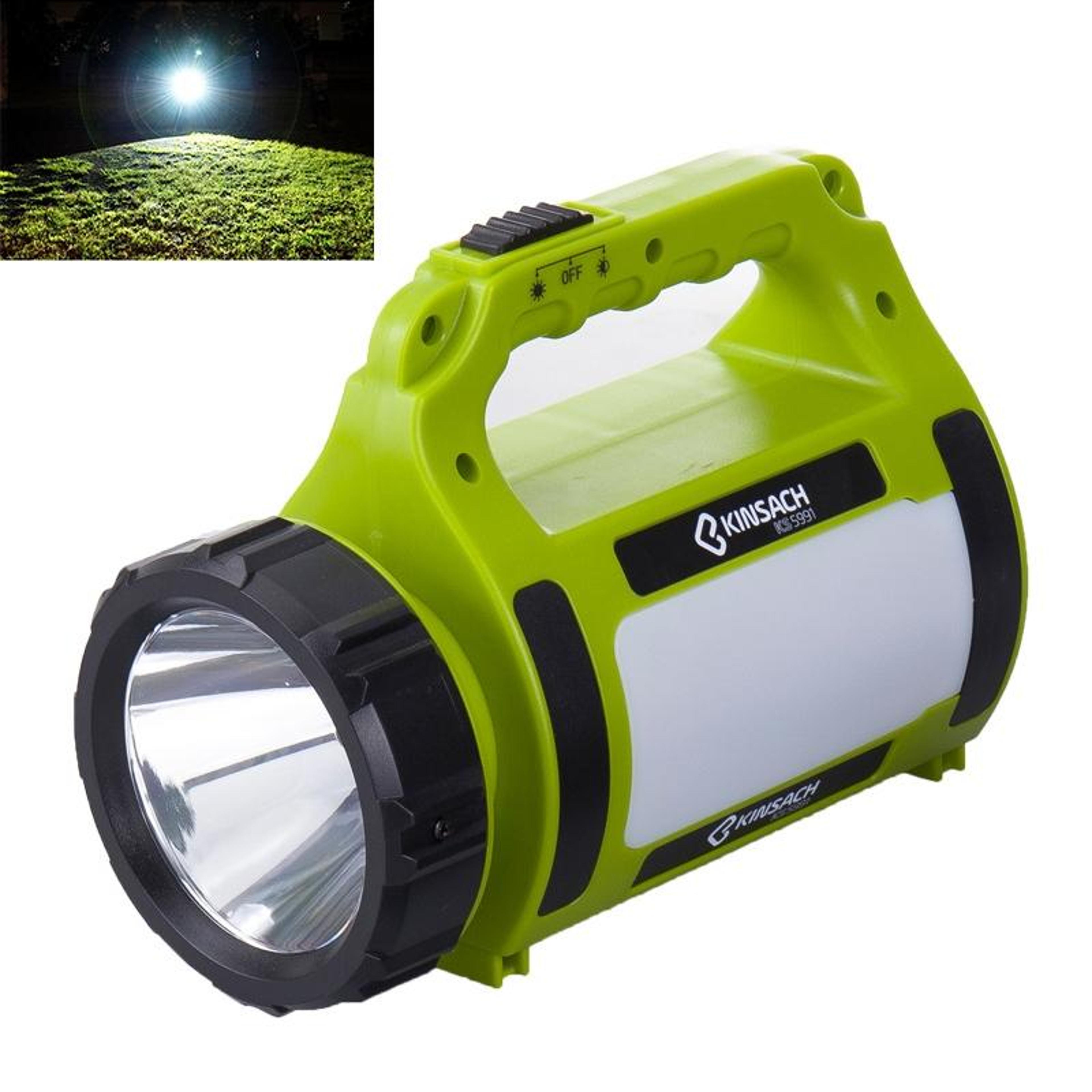 usb rechargeable portable led searchlight outdoor spotlight with power bank function