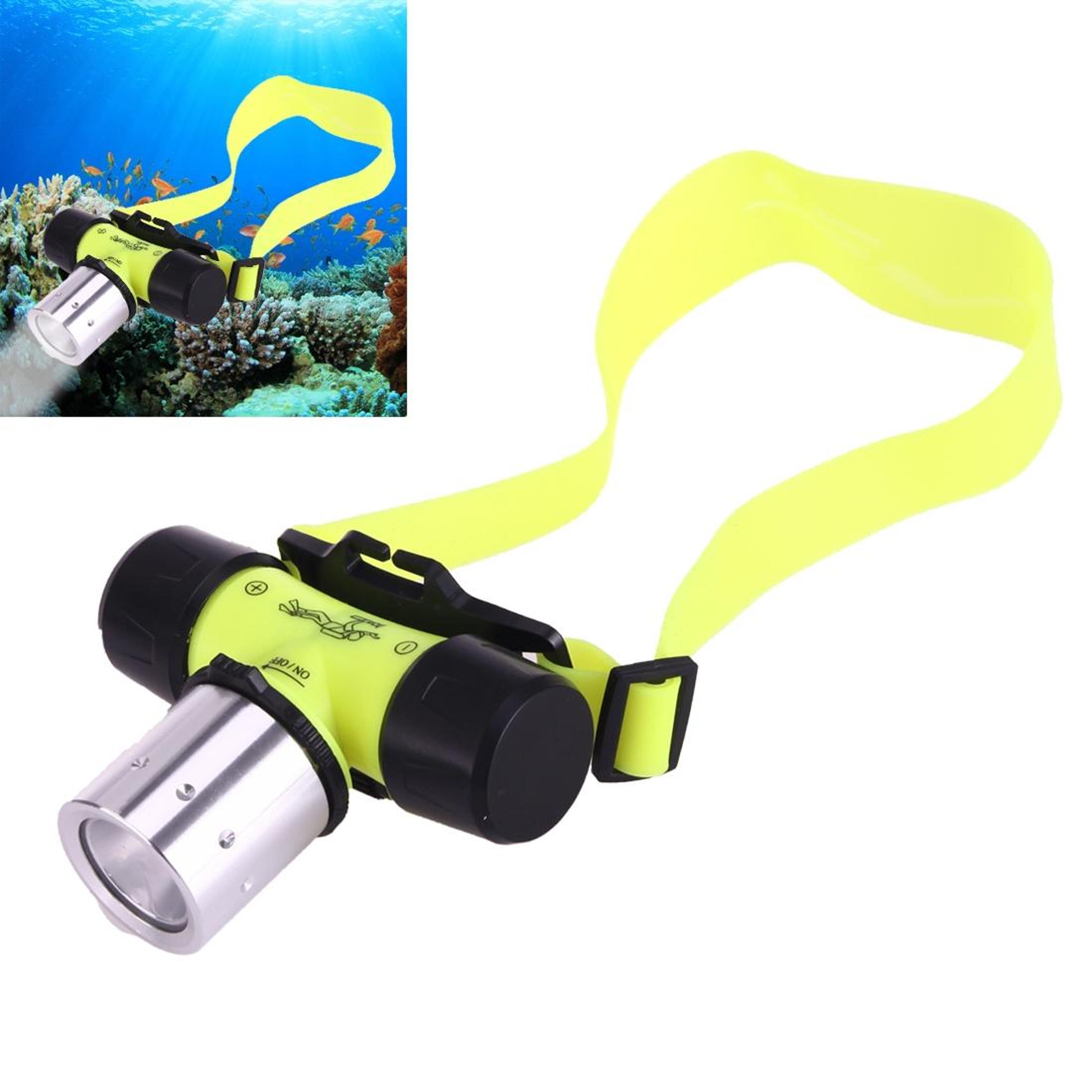 waterproof scuba diving light & underwater led flashlight