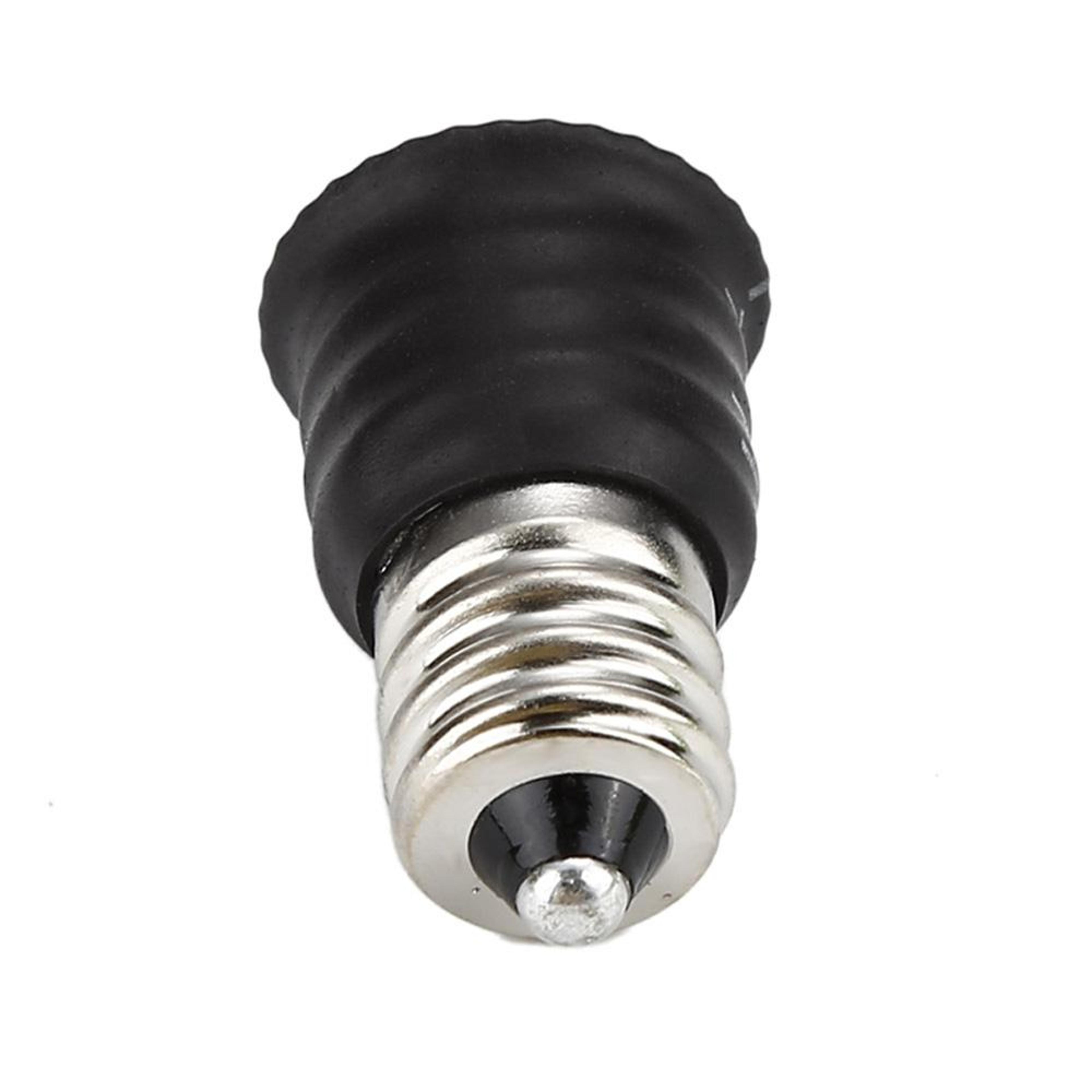 e12 to e14 adapter black led light bulb socket converters
