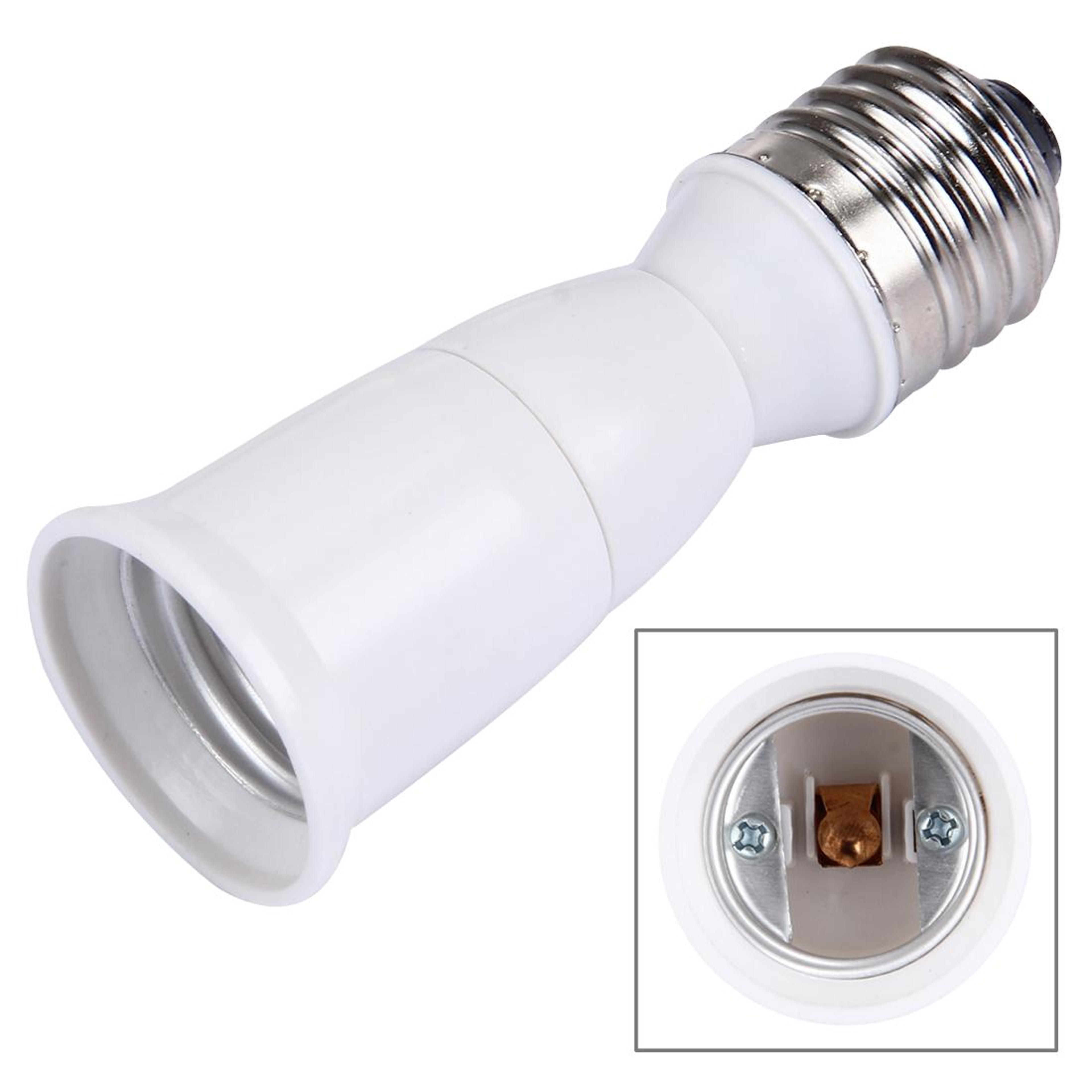e27 bulb extender socket adapter for safer lamp extension