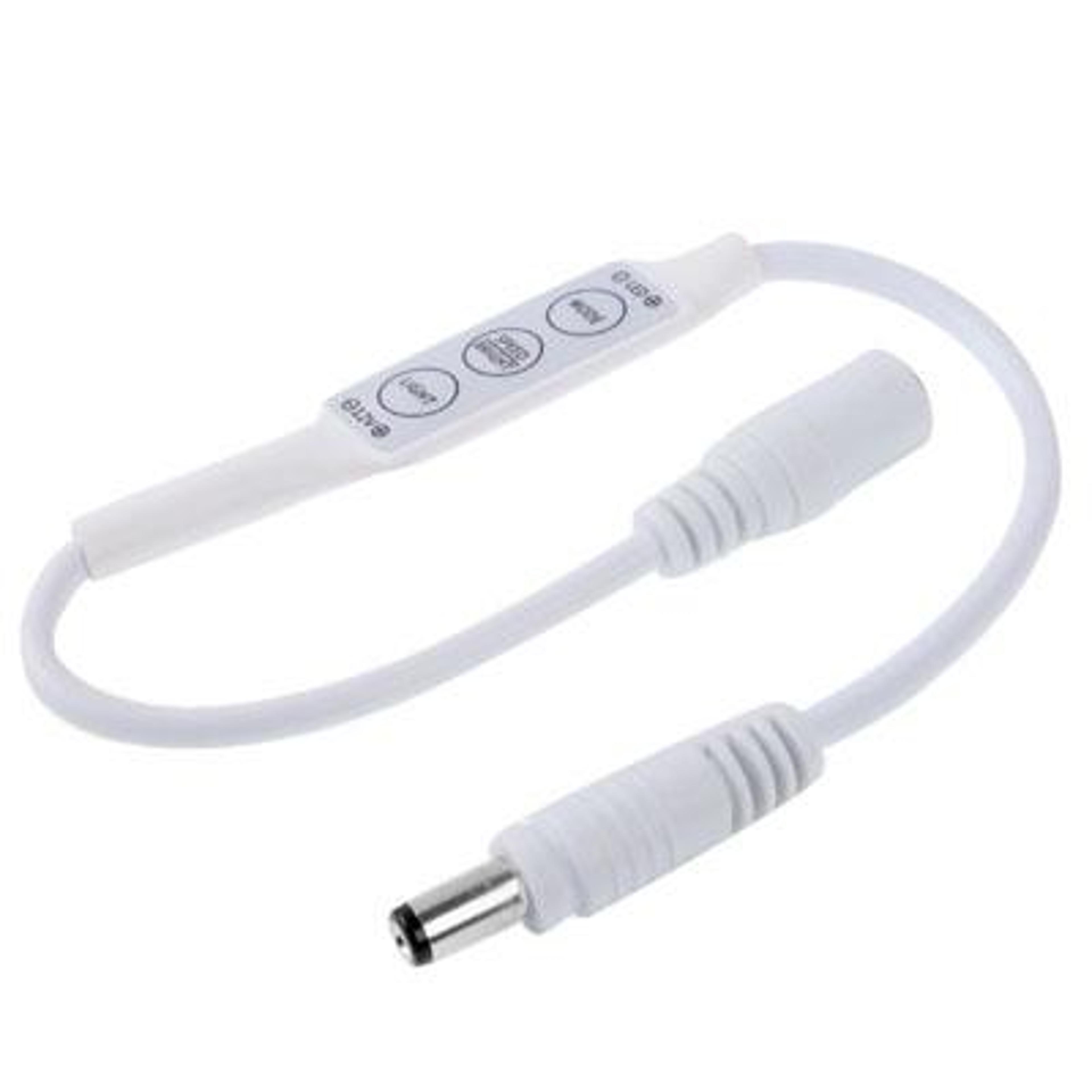 mini single color led strip controller dimmer with 3 key control compact 12v dc led strip light dimmer