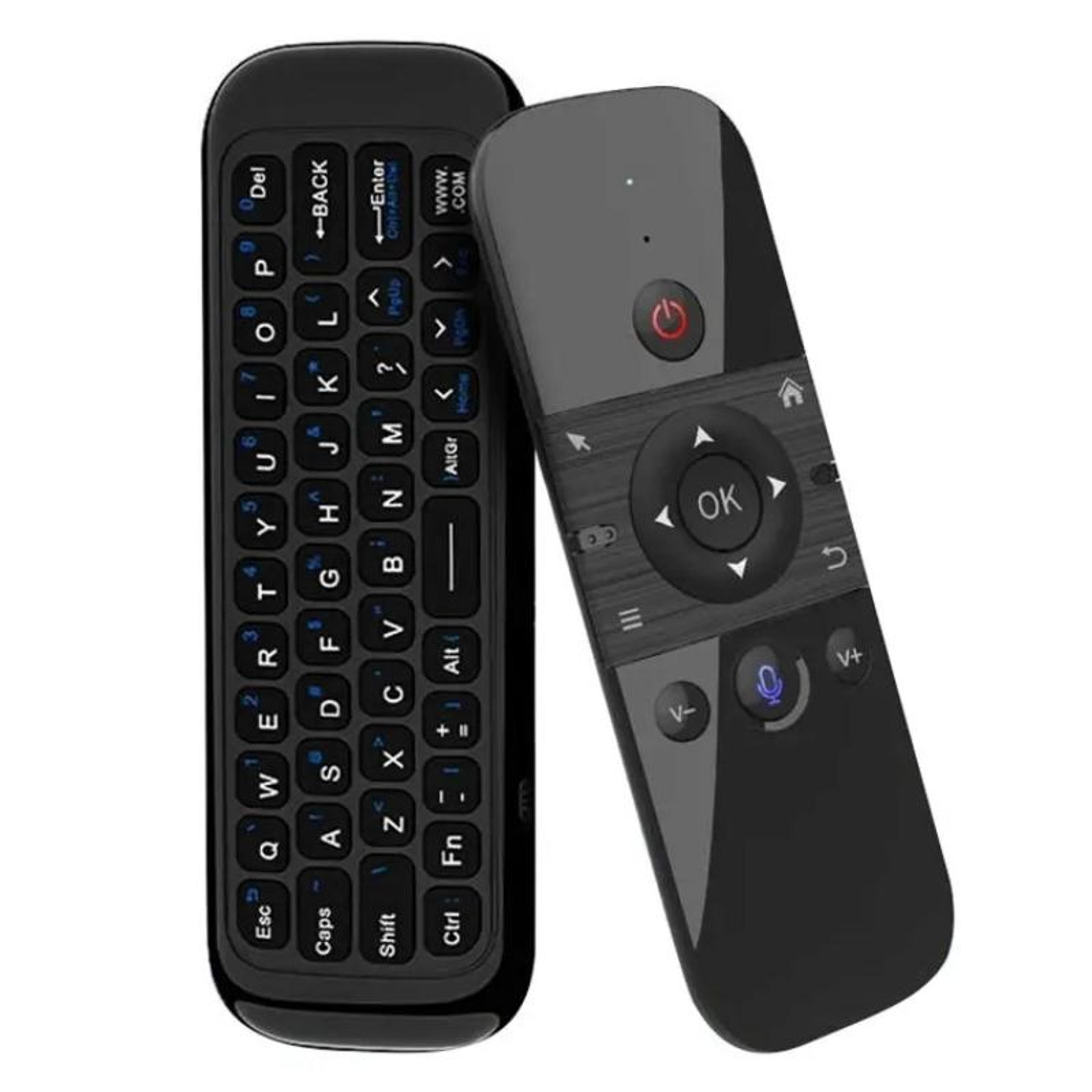 wireless air mouse remote with mini keyboard for smart tv and android tv box