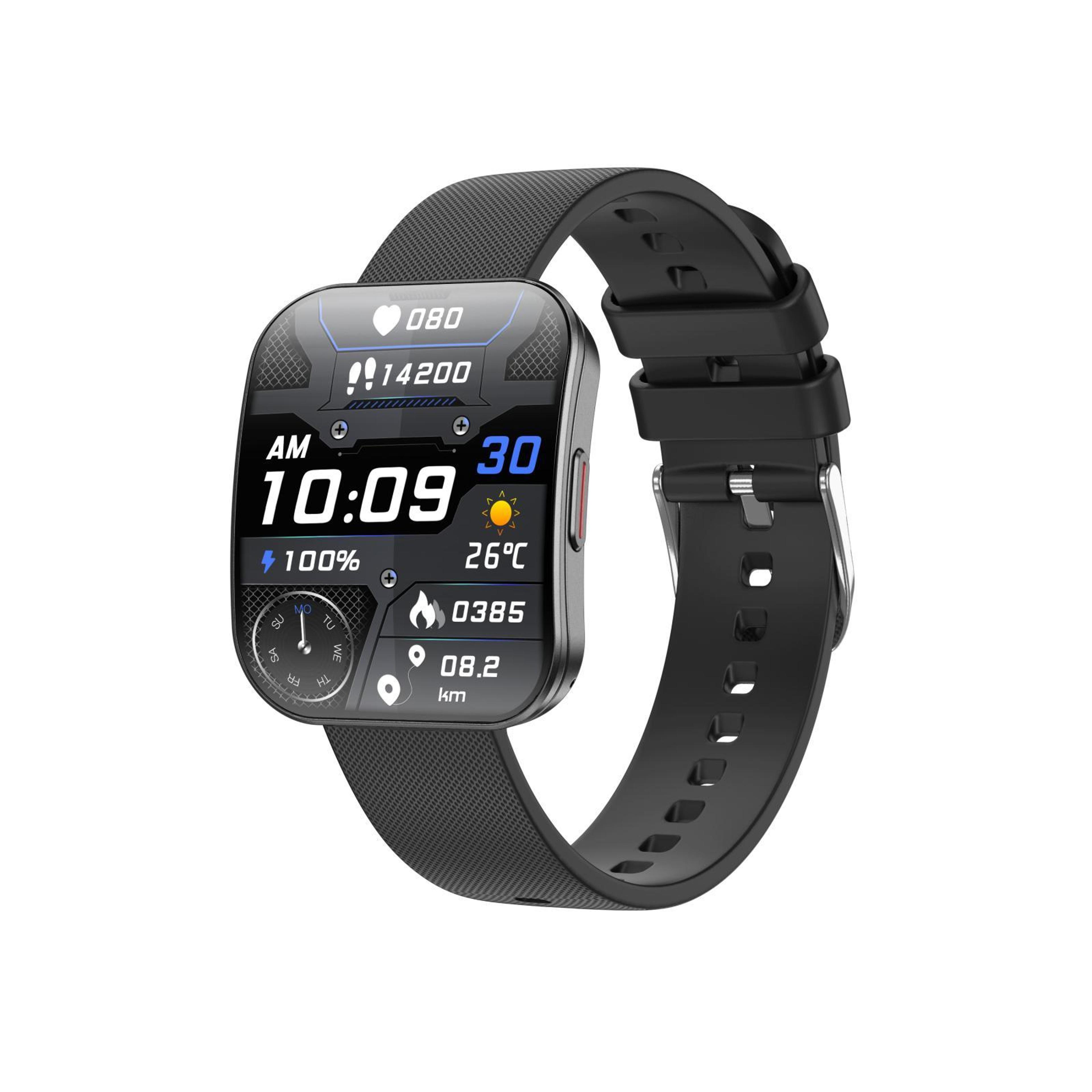 health smart watch with heart rate blood oxygen monitor and sos alert