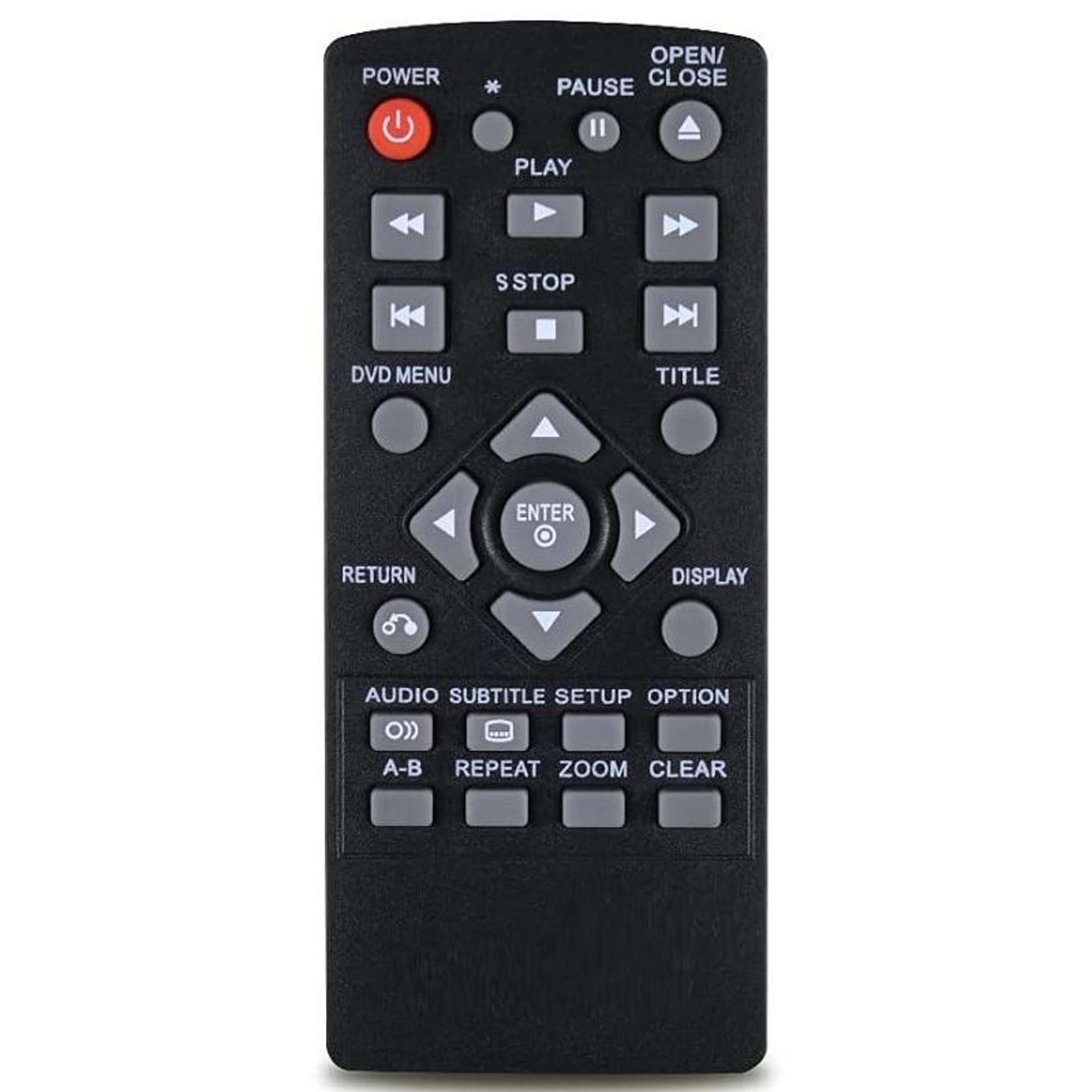lg dvd player replacement remote control for different models