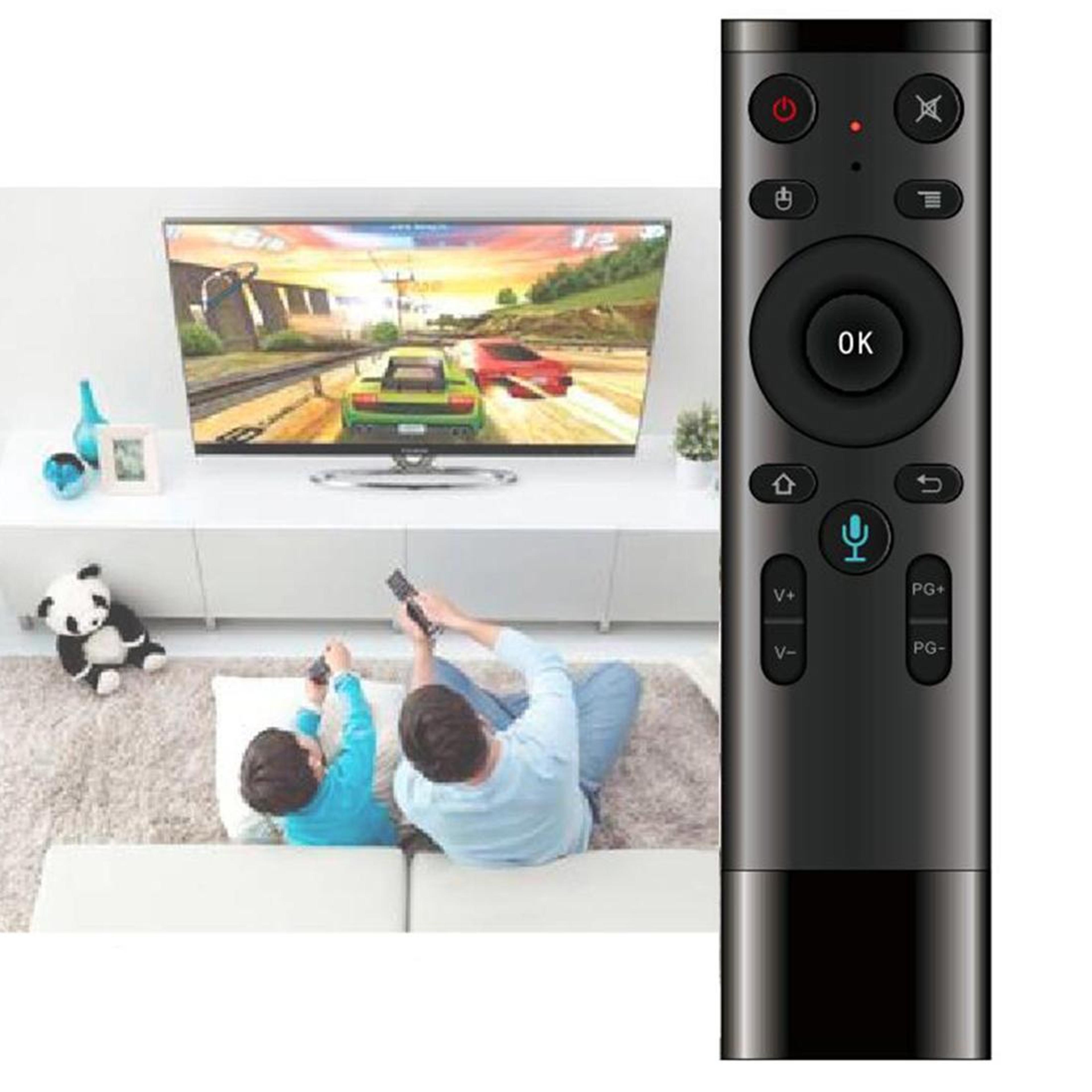 air mouse remote for smart tv, android tv box & pc with 2.4g wireless control
