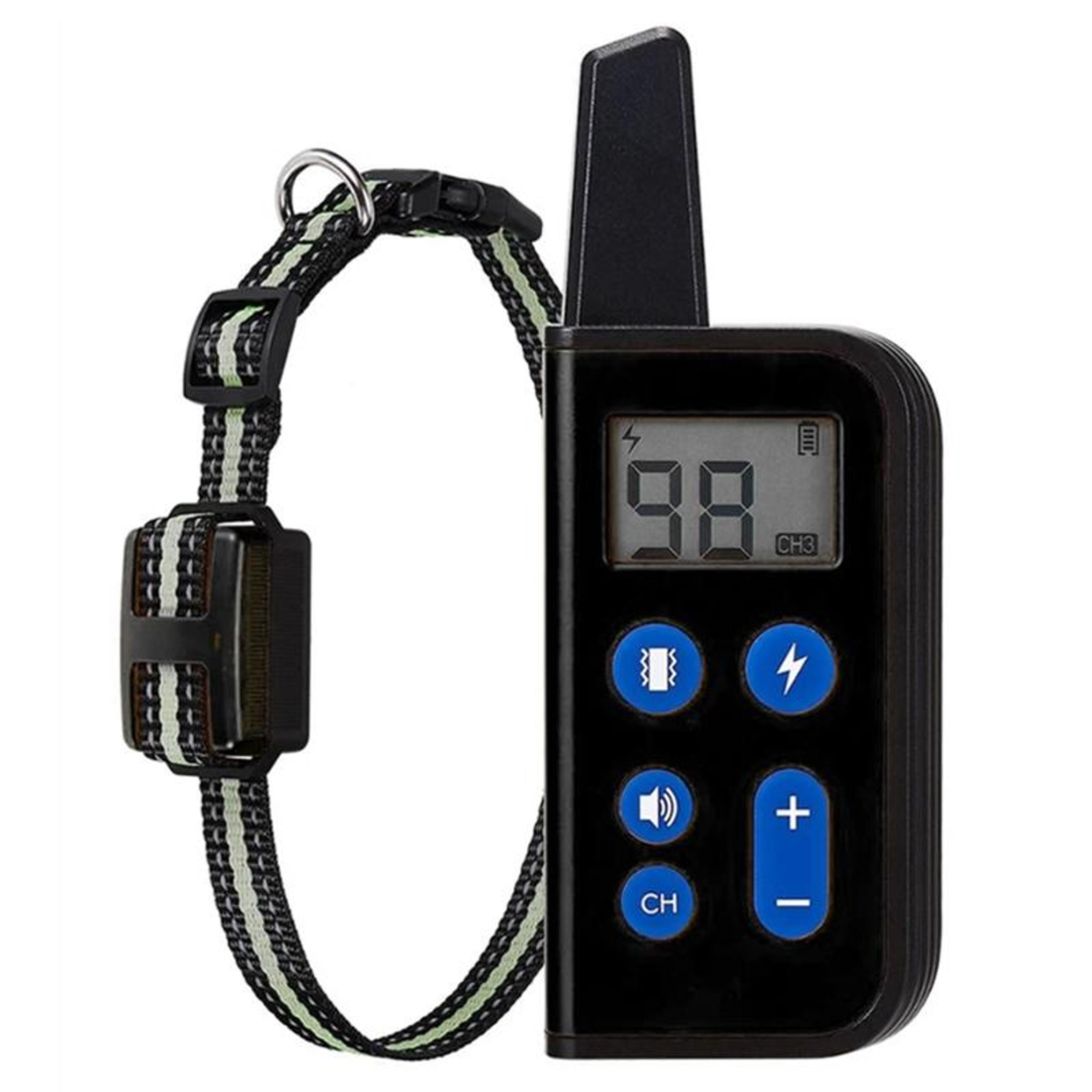 premium dog trainer remote dog training collar with adjustable shock & vibration