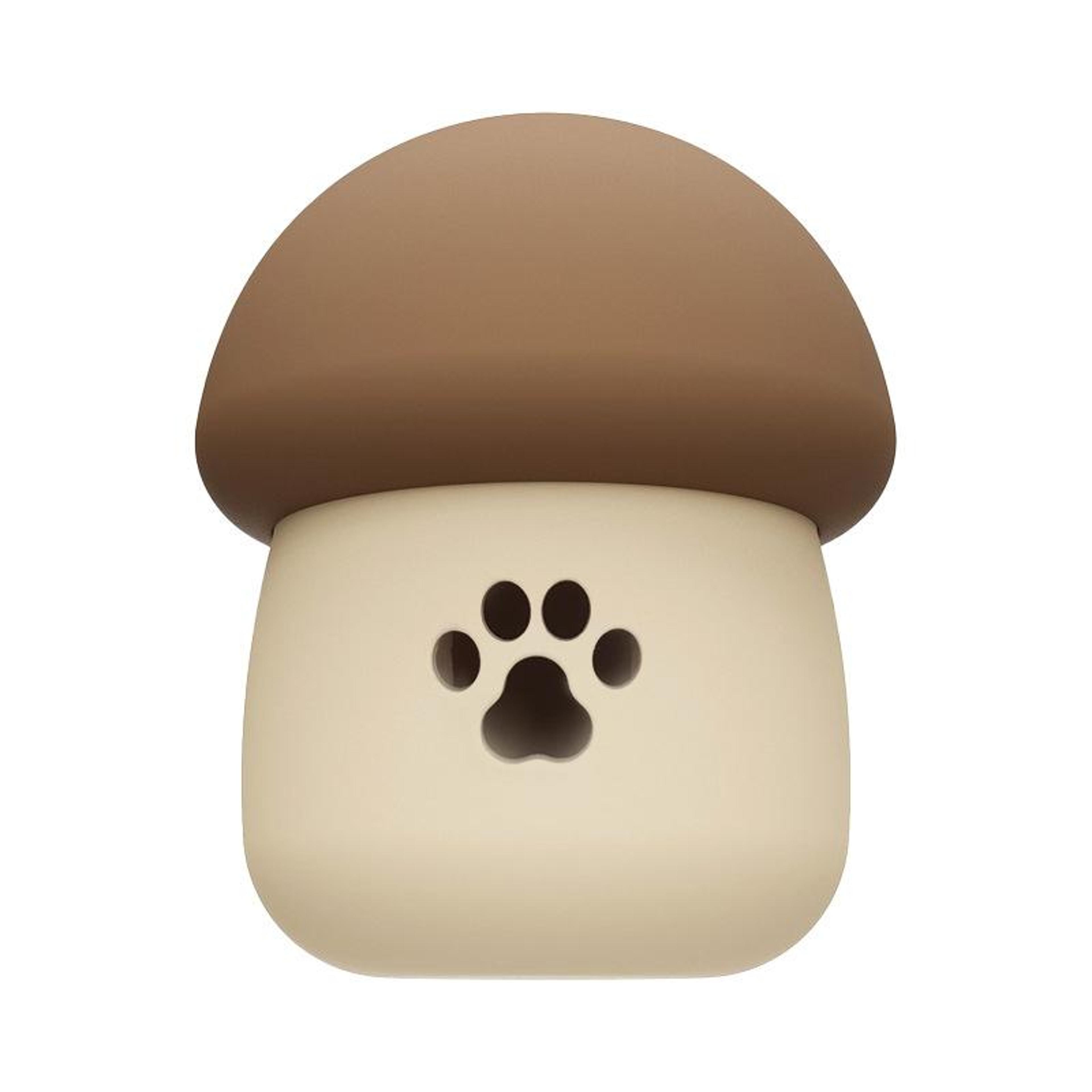 interactive mushroom slow feeder & treat puzzle toy for dogs anti gulping enrichment