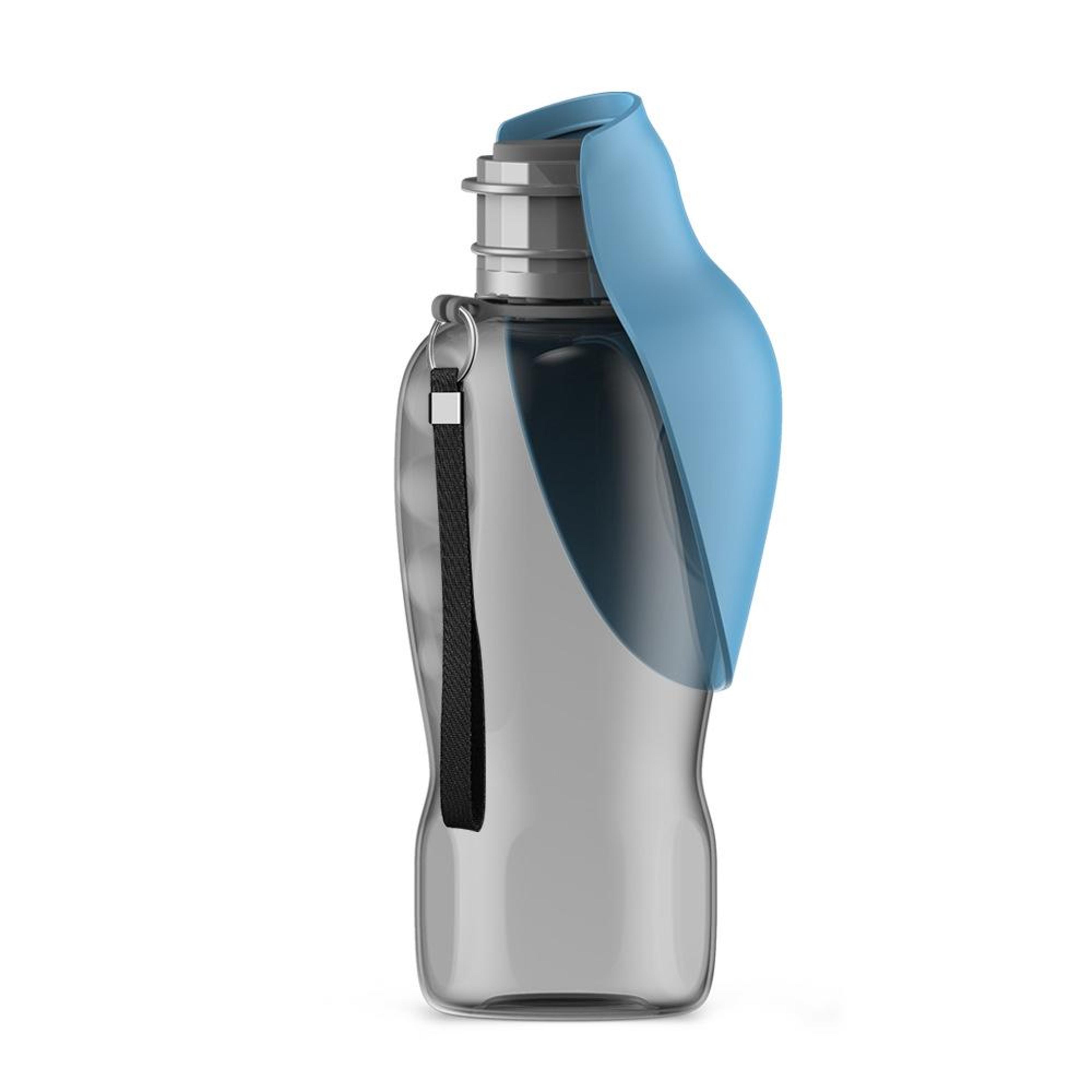 leafflow portable pet water bottle with foldable bowl leak proof travel dispenser
