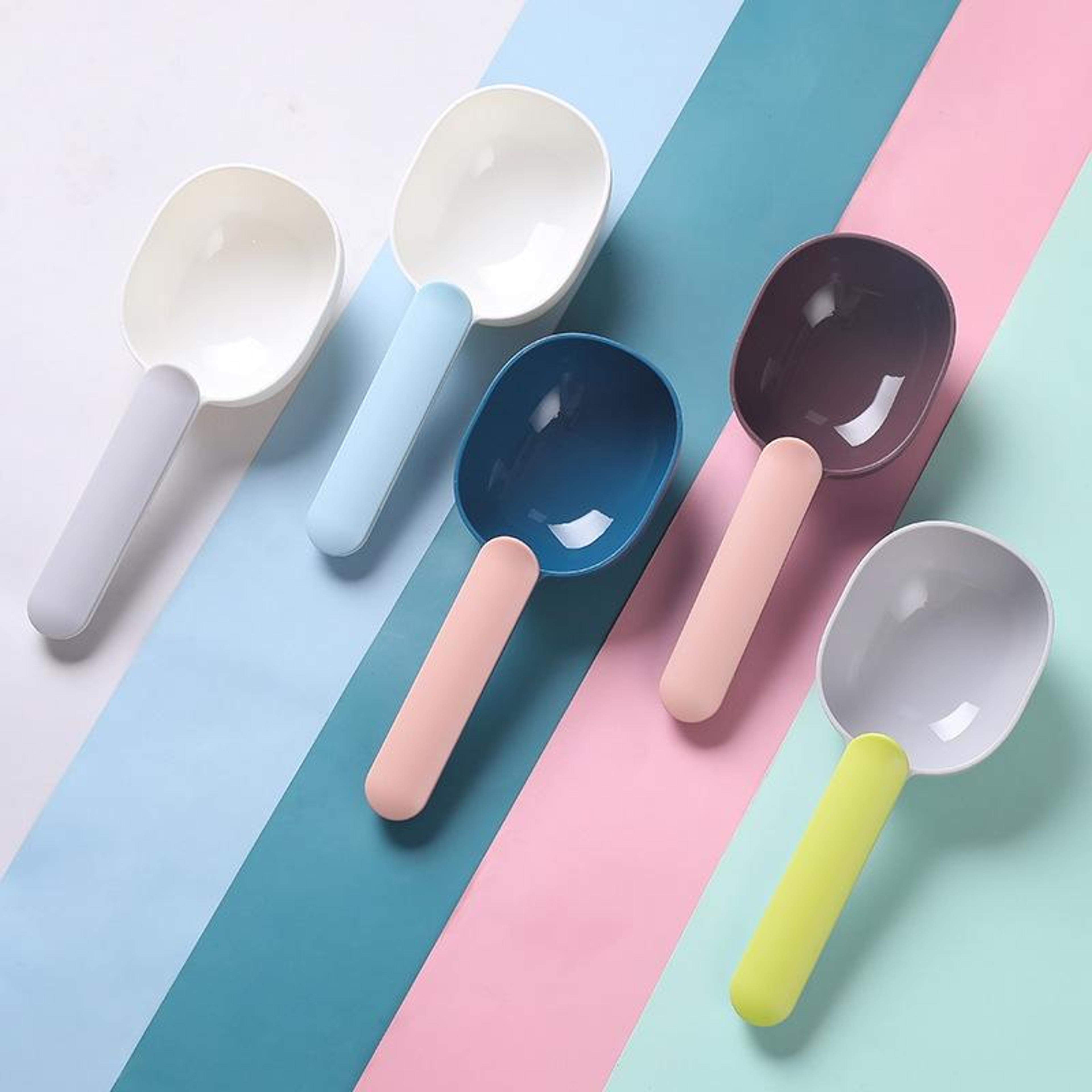 premium pet food scoop & cat feeding spoon easy dog & cat feeding tool