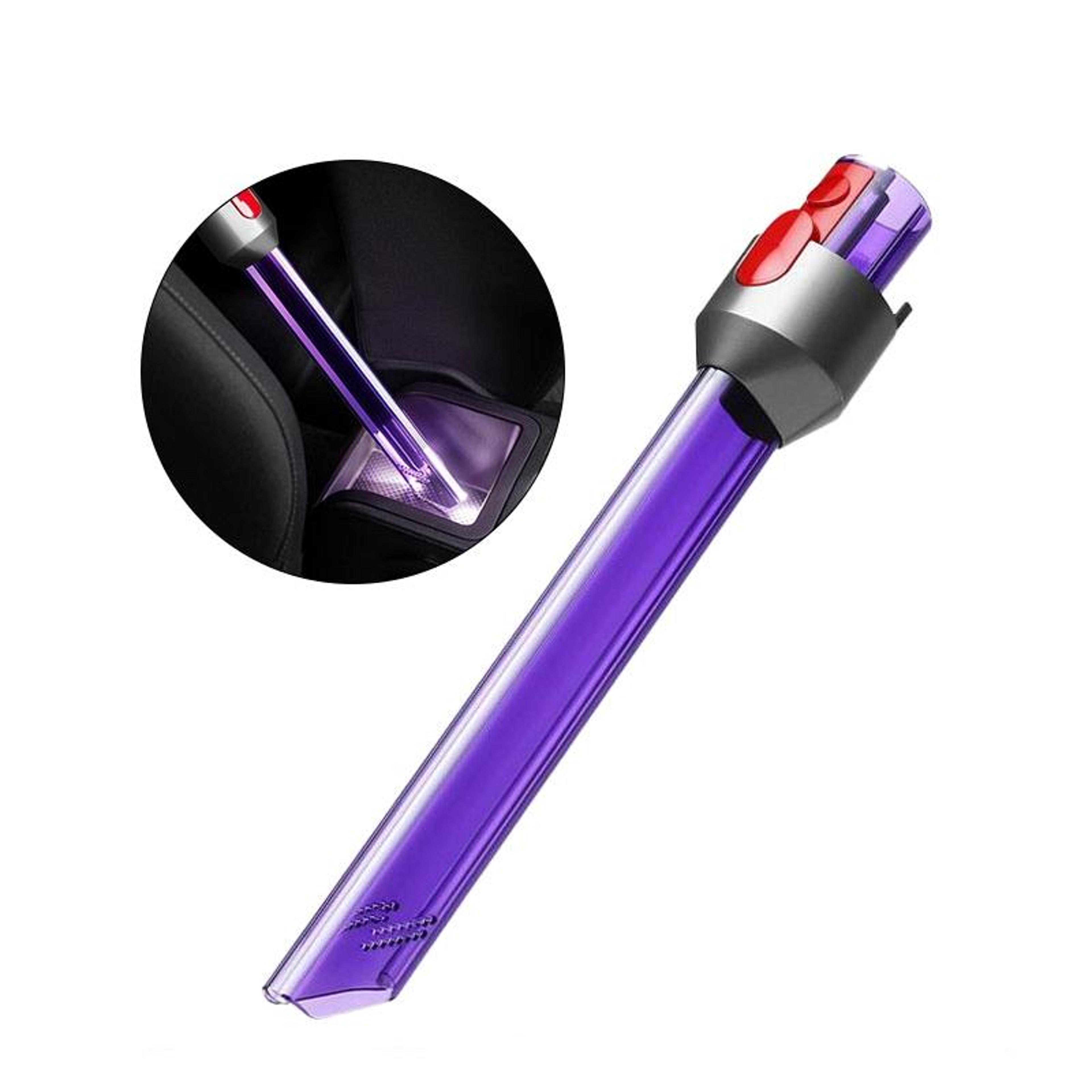 dyson led light pipe crevice tool attachment for vacuum cleaners